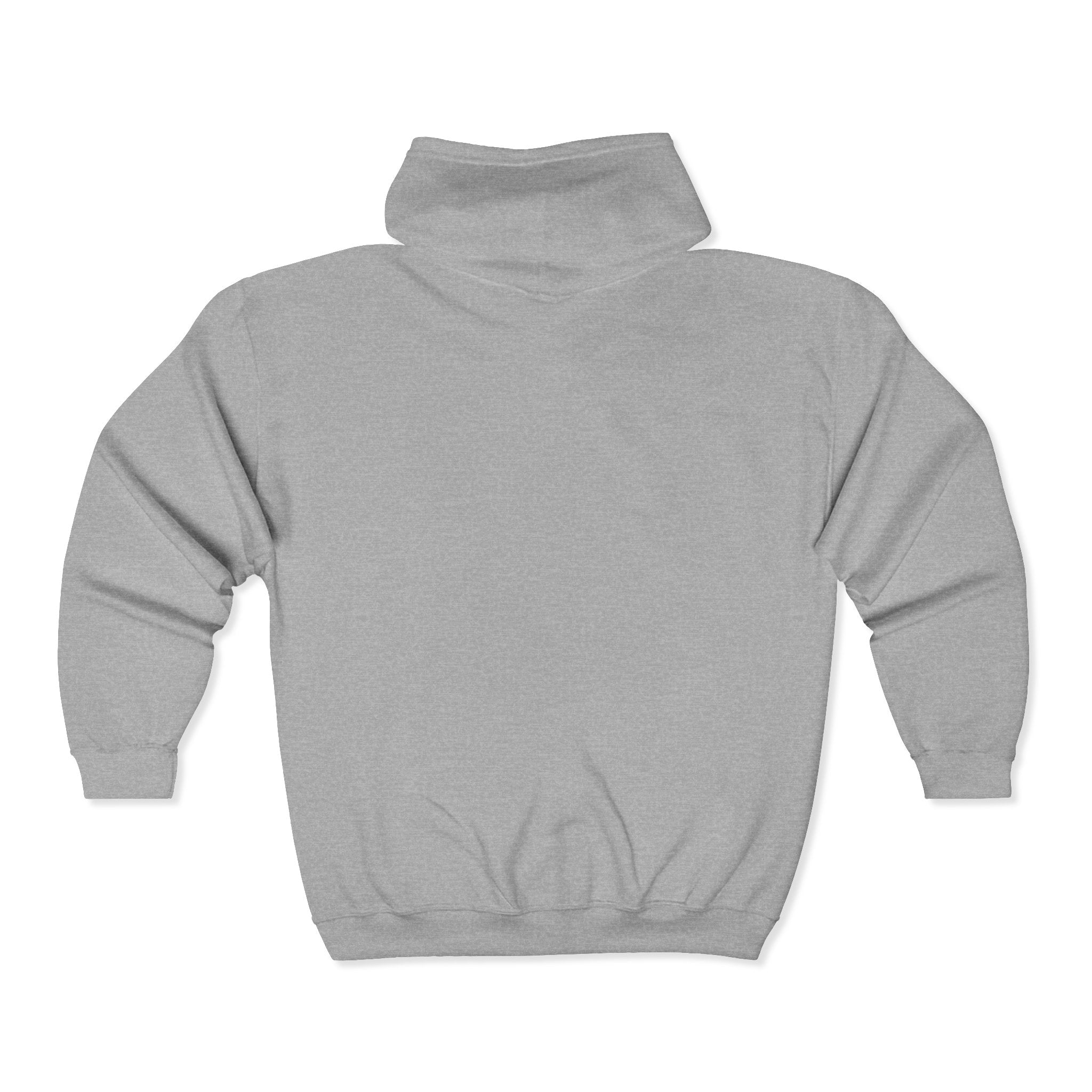 Cotton Blend Zip Hoodie
