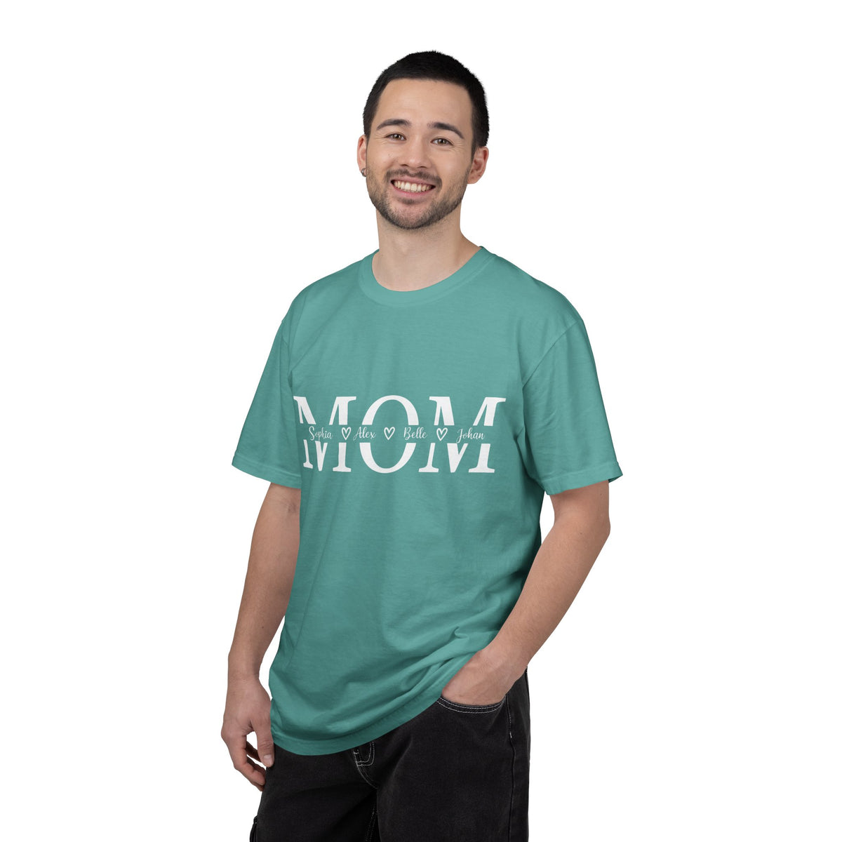 Classic White Garment-Dyed T-Shirt