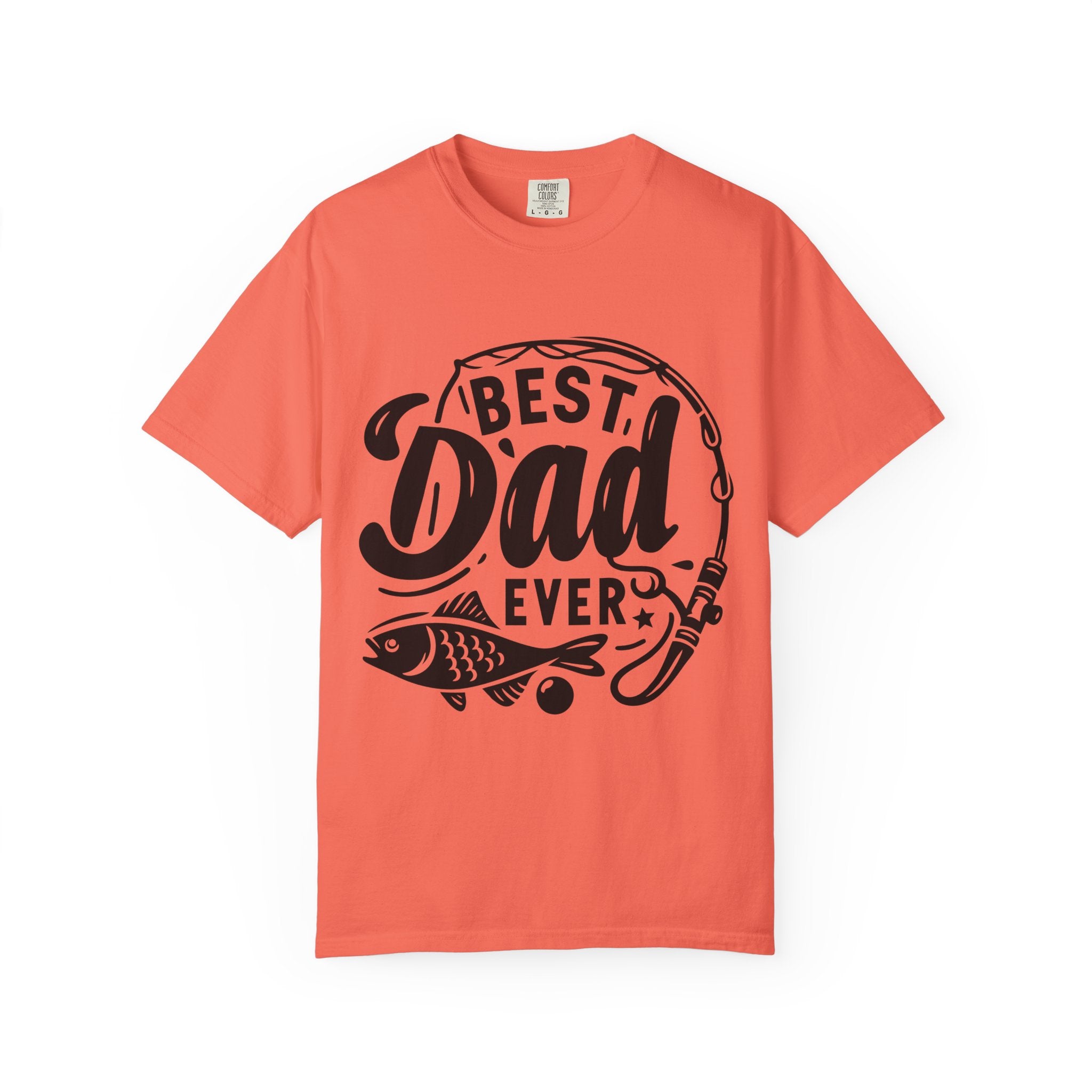 Best Dad Ever Fishing T-Shirt — Father’s Day Gift Tee