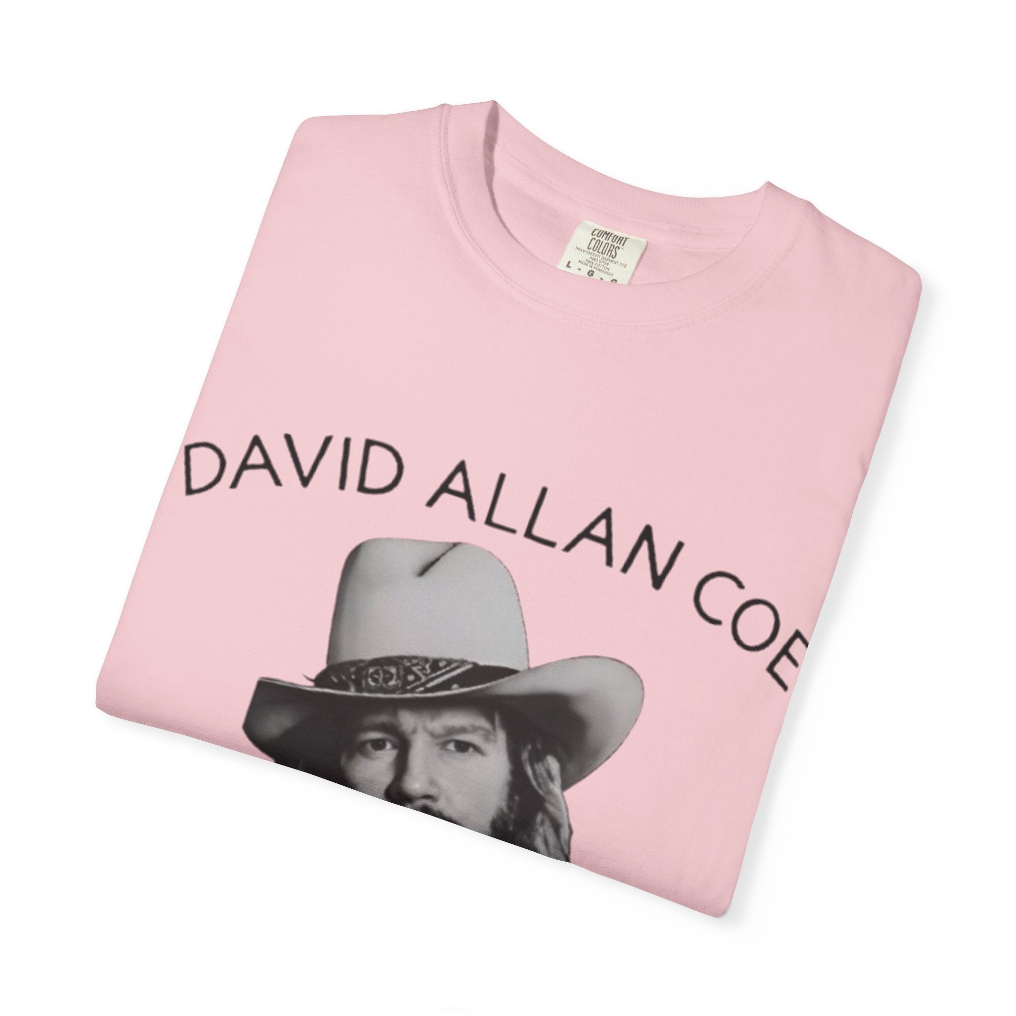 David Allan Coe Tribute T-Shirt – Vintage Cotton Memorial Tee