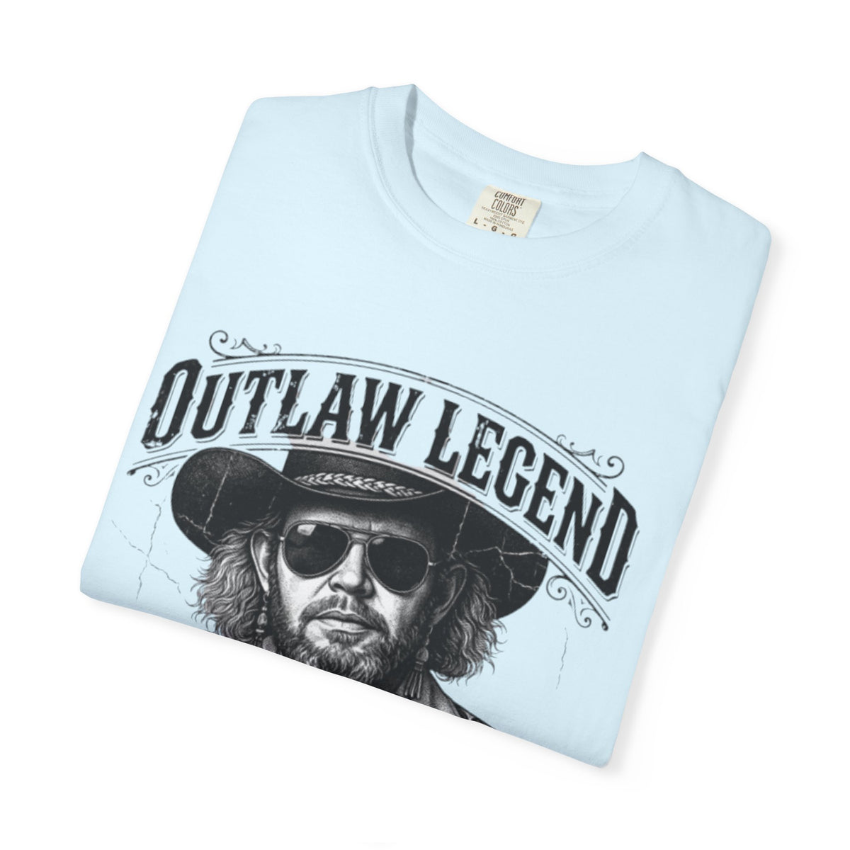 Outlaw Legend Tribute T-Shirt — David Allan Coe Memorial Graphic Tee