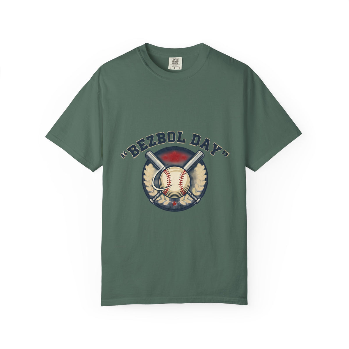 Baseball Graphic T-Shirt — "Bezbol Day" Retro Baseball Tee