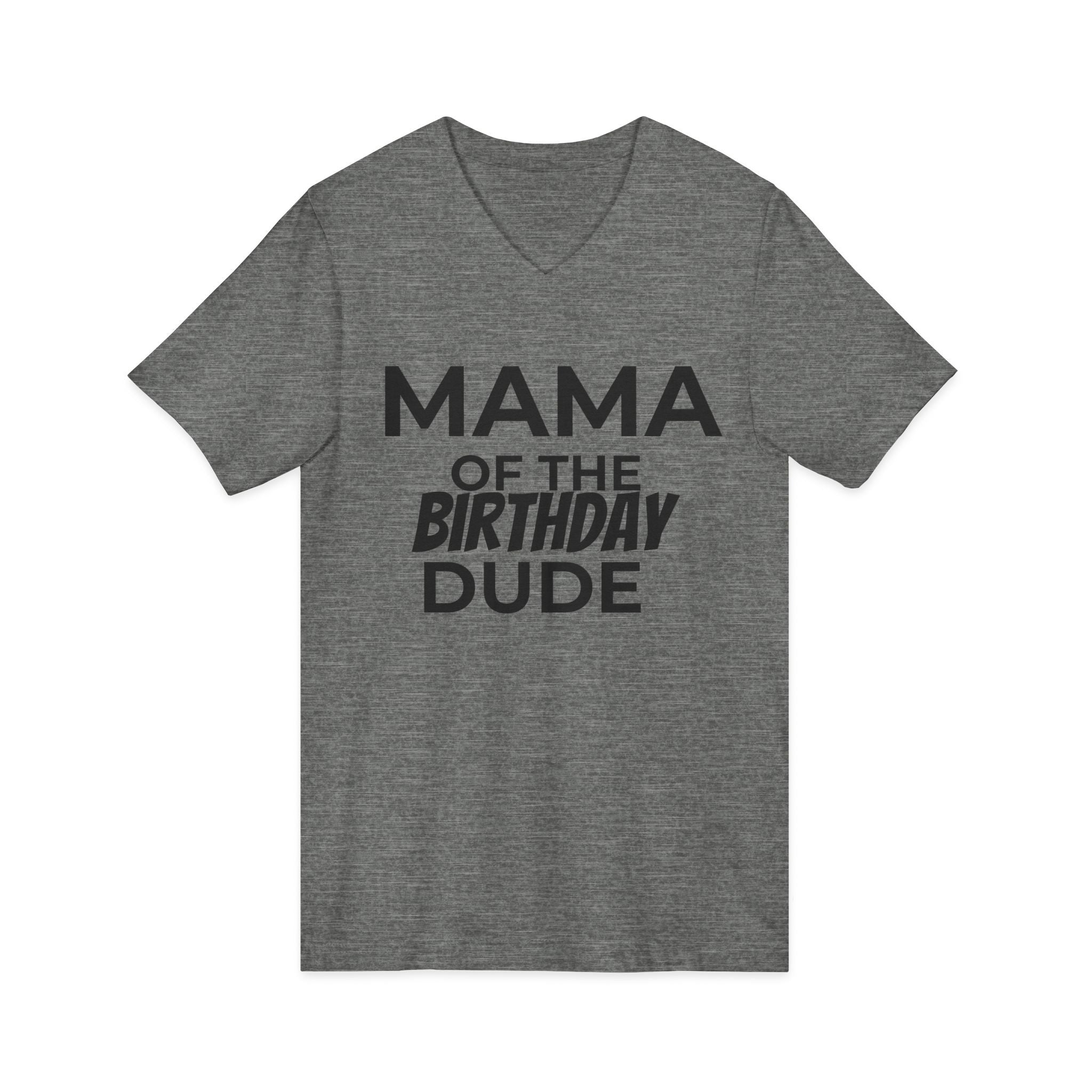 Birthday Mama Cotton V-Neck