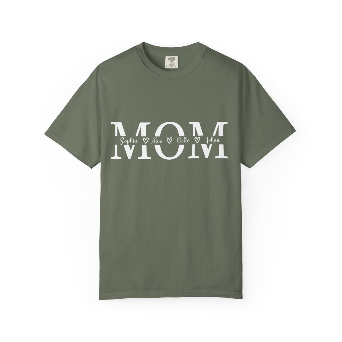 Classic White Garment-Dyed T-Shirt