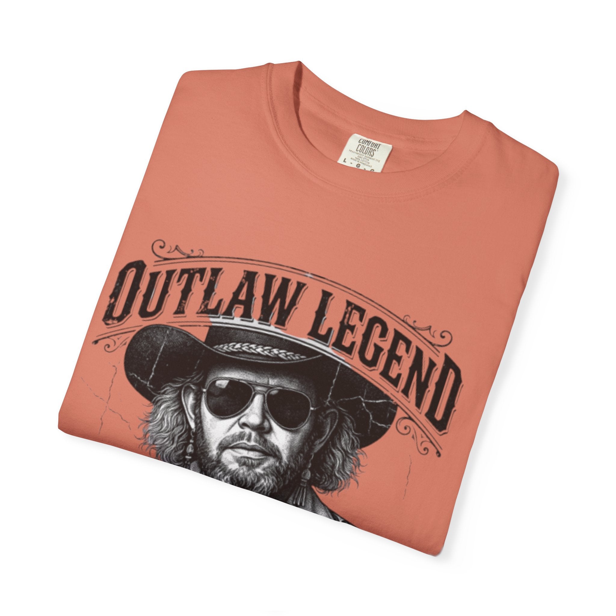 Outlaw Legend Tribute T-Shirt — David Allan Coe Memorial Graphic Tee