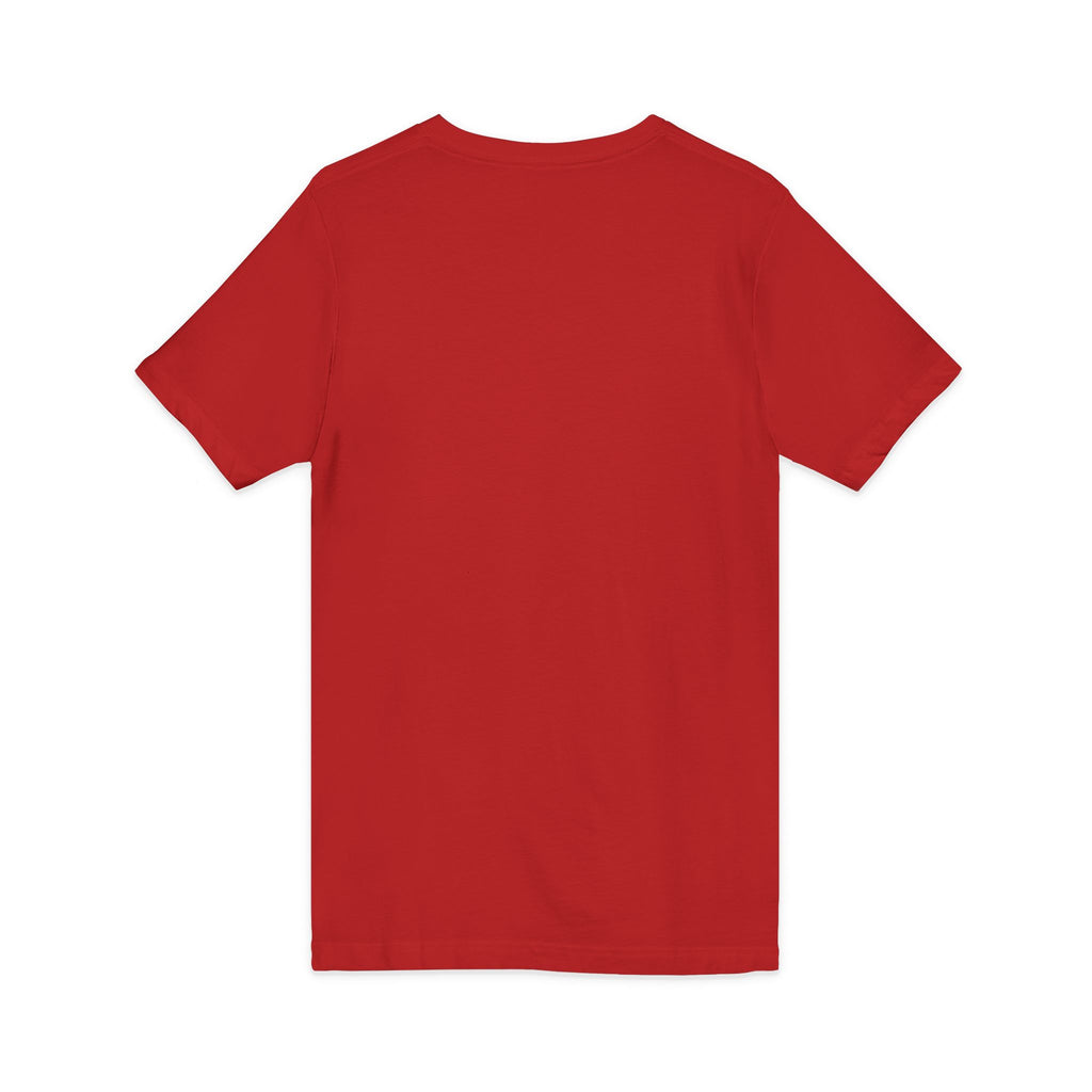 Top Dad V-Neck Tee — Patriotic Jet Star Fathers Day T-Shirt