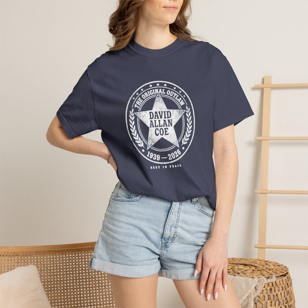 Distressed Star Seal T-Shirt — Vintage Americana Graphic Tee