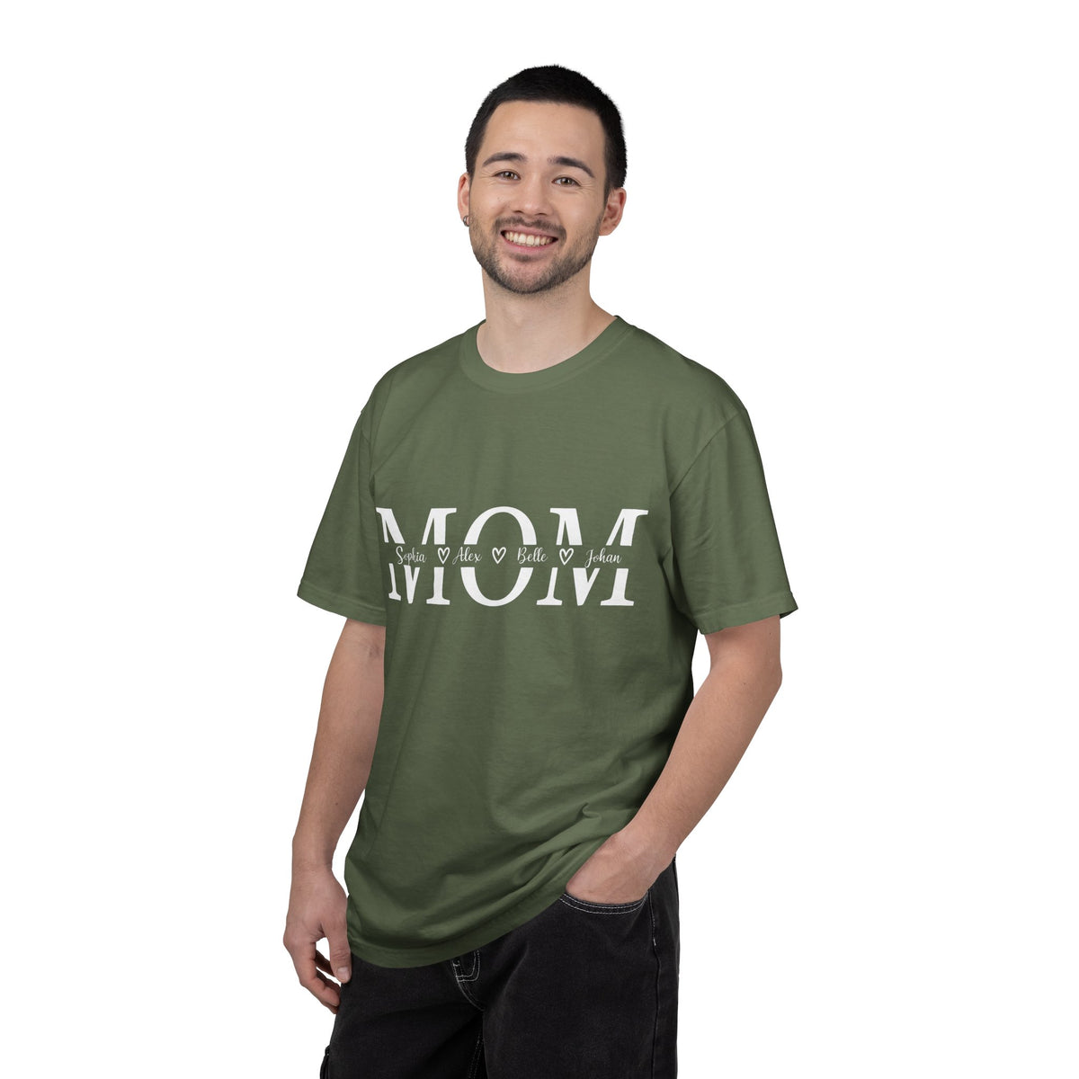 Classic White Garment-Dyed T-Shirt