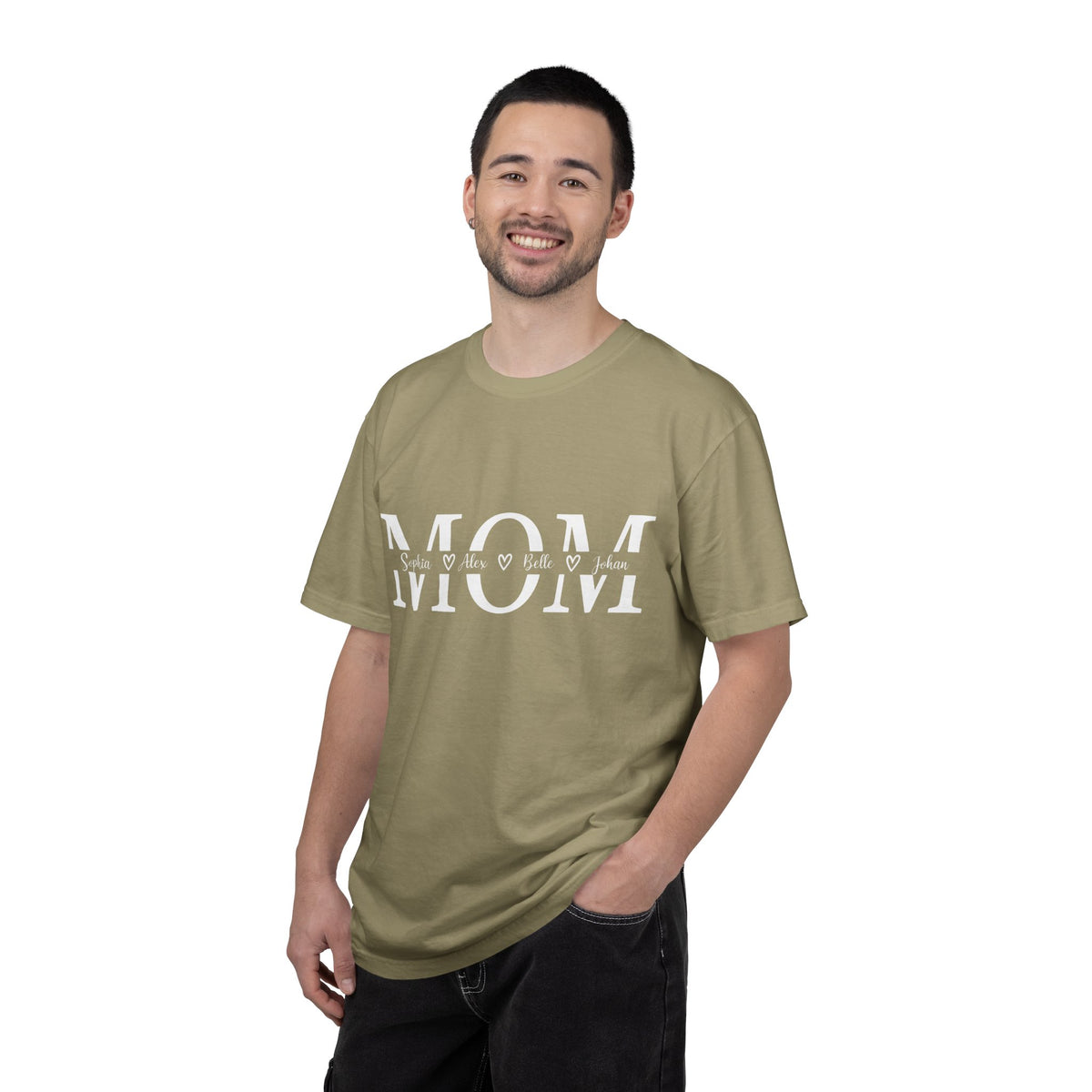 Classic White Garment-Dyed T-Shirt