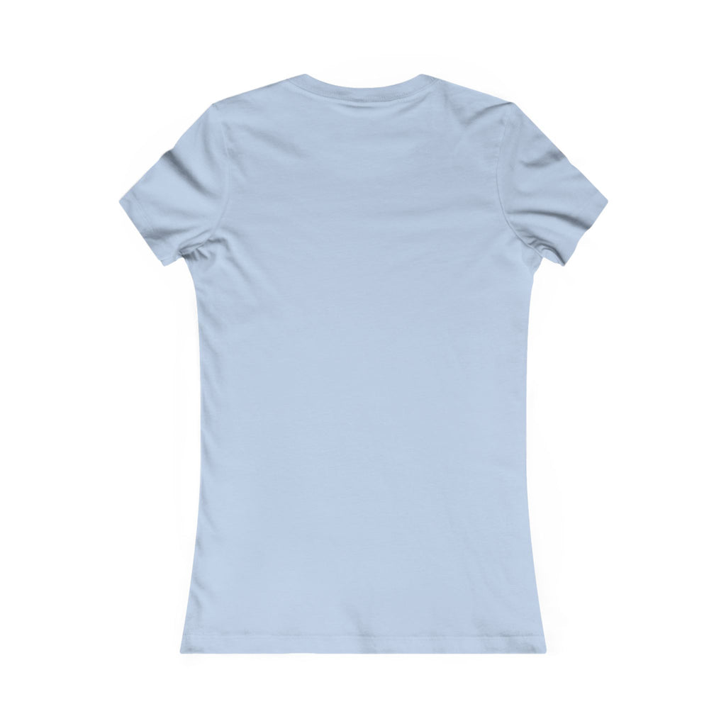 Women's Sunset Forest Tee — Pastel Mountain & Trees Graphic Shirt