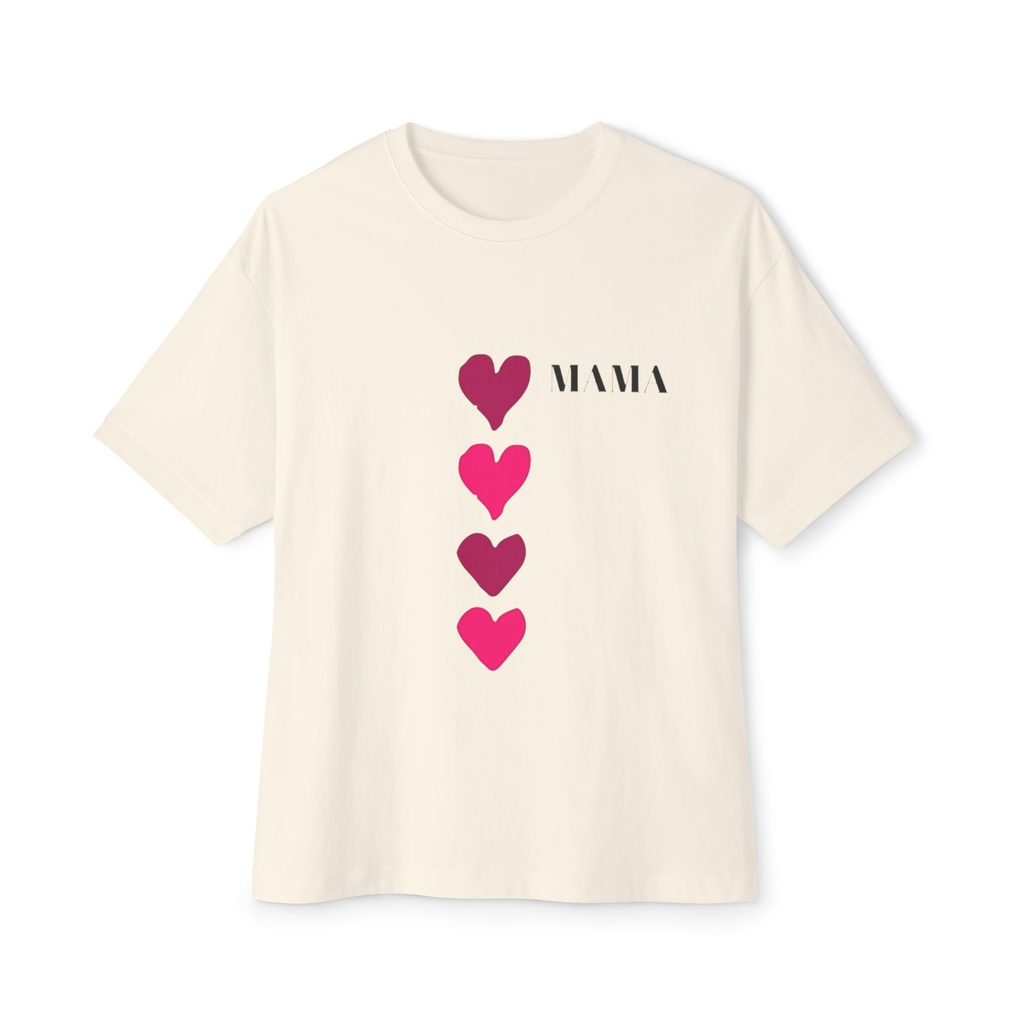 Oversized Cotton Mom Tee