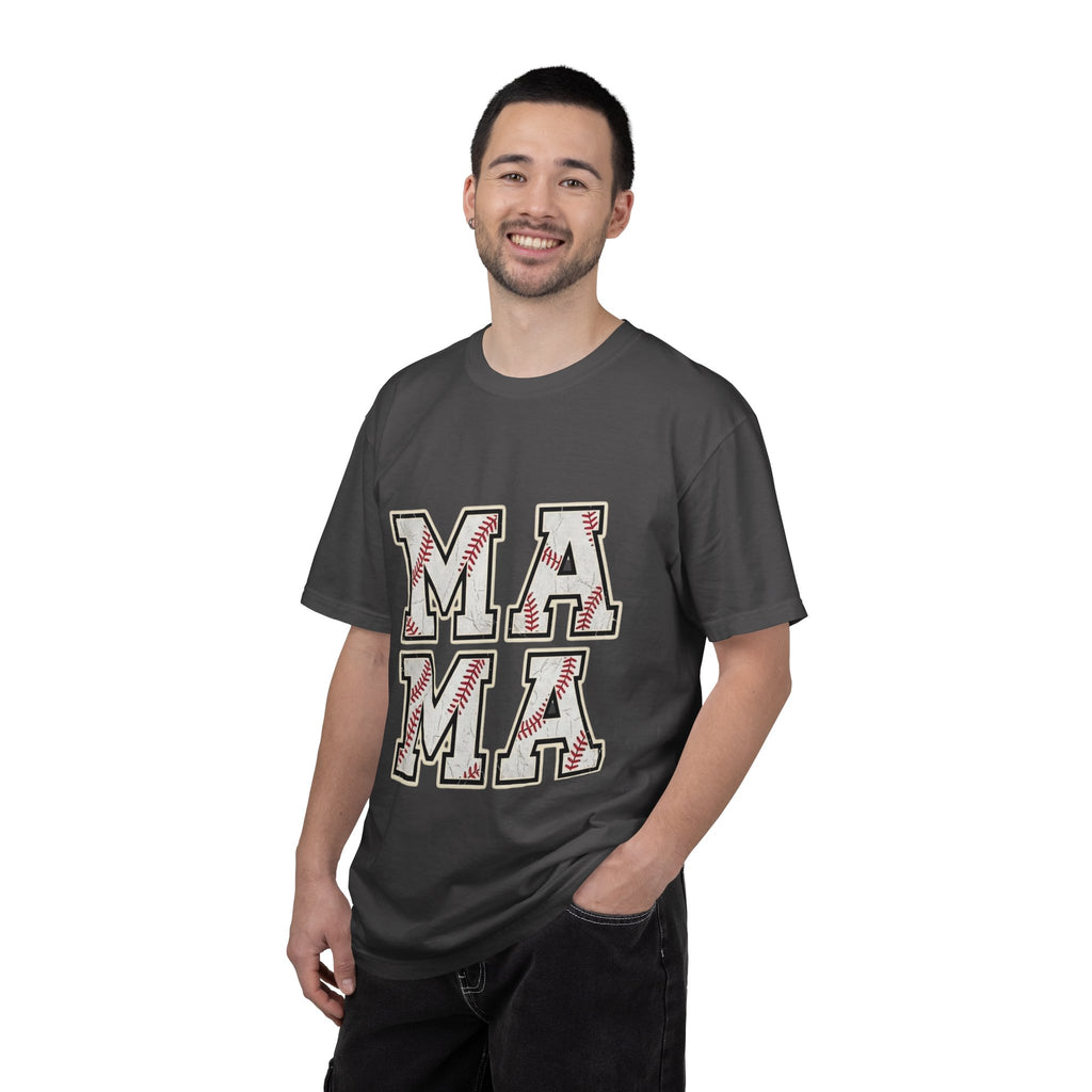 Vintage Cotton Baseball Mom Tee