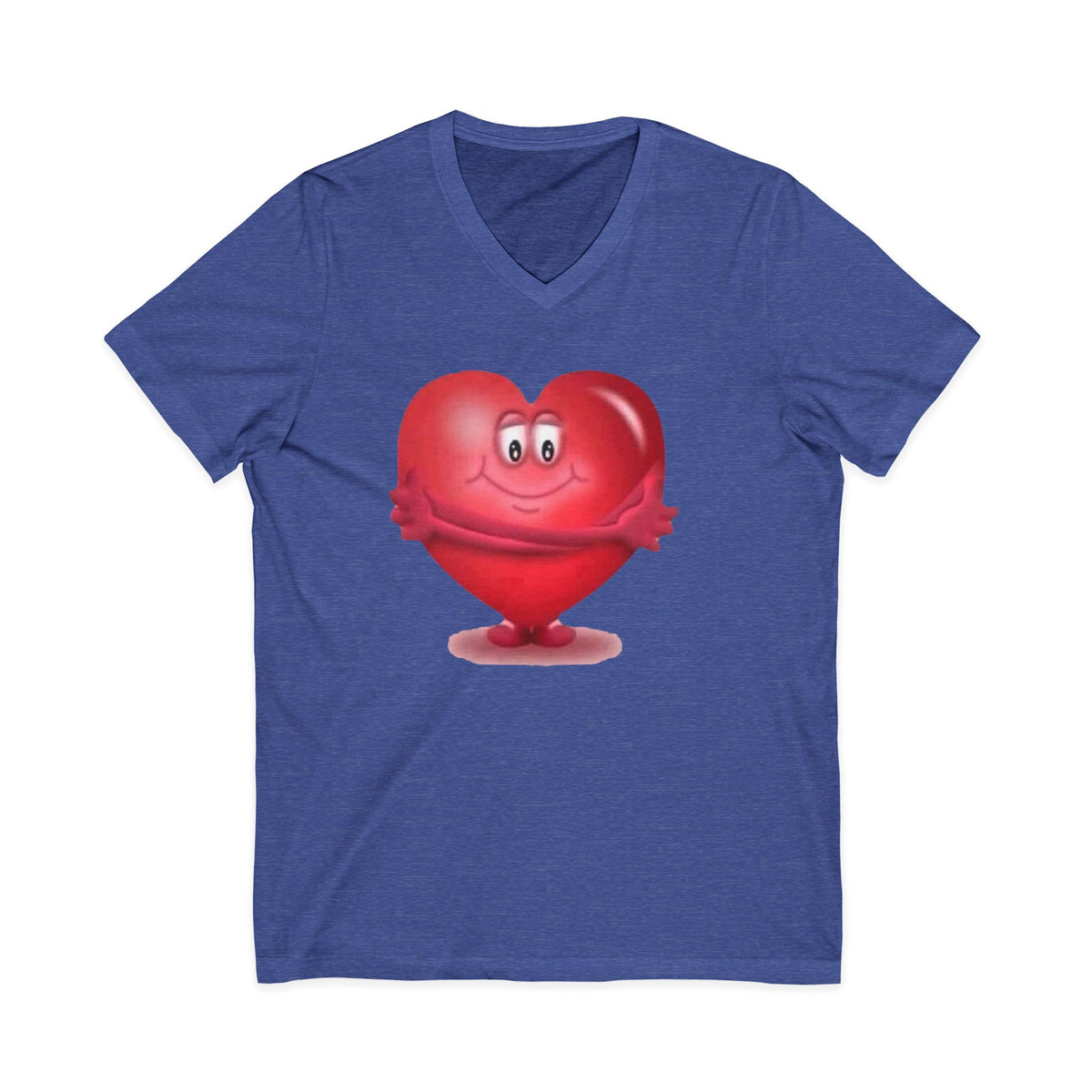 Unisex Jersey Short Sleeve V-Neck Tee