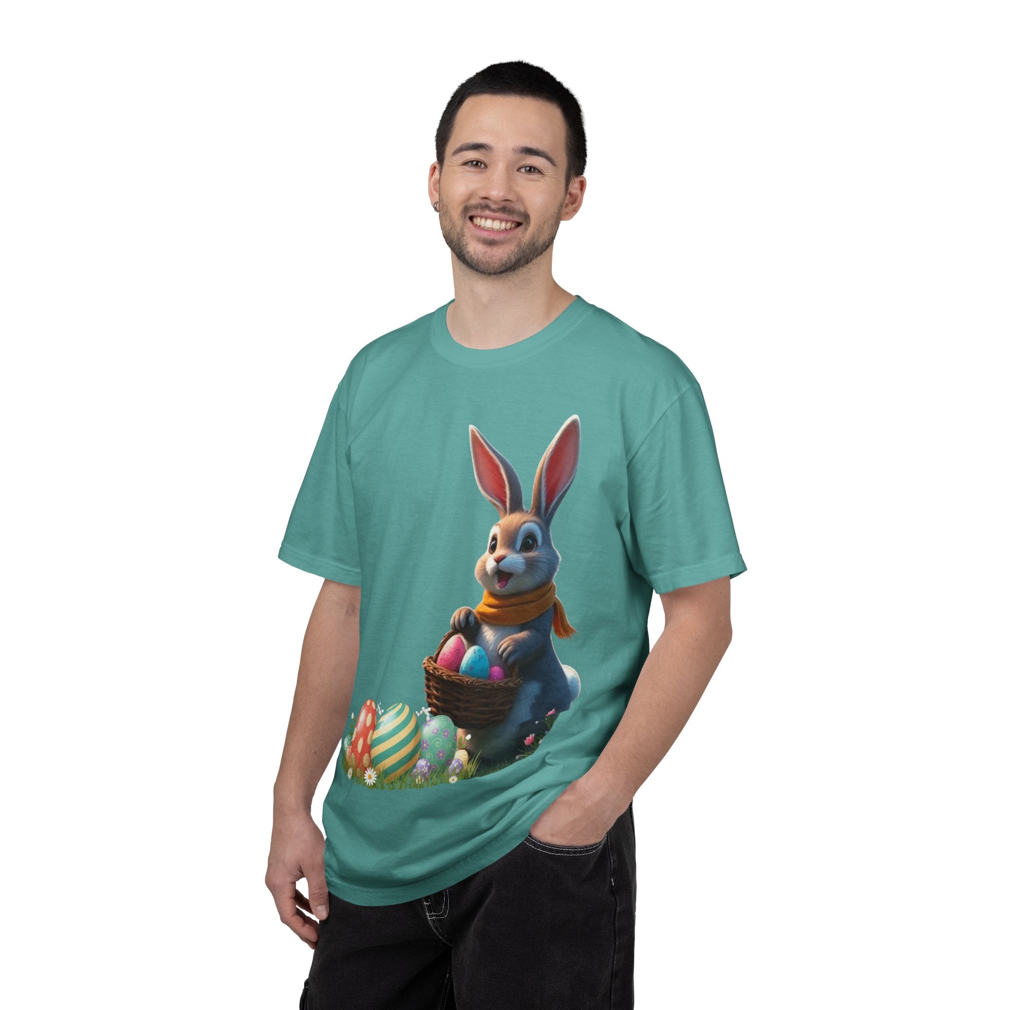 Garment-Dyed Easter Bunny Tee