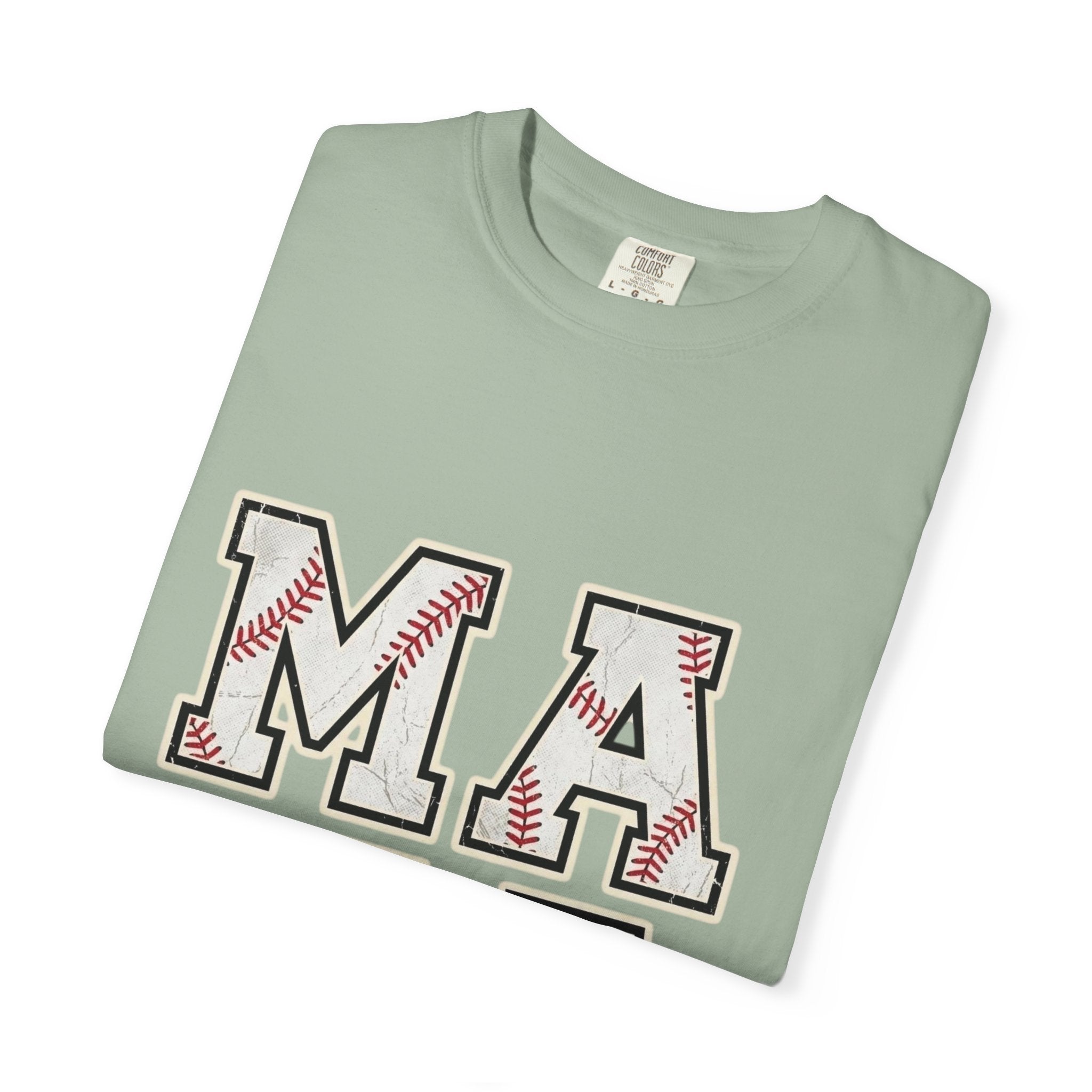 Vintage Cotton Baseball Mom Tee