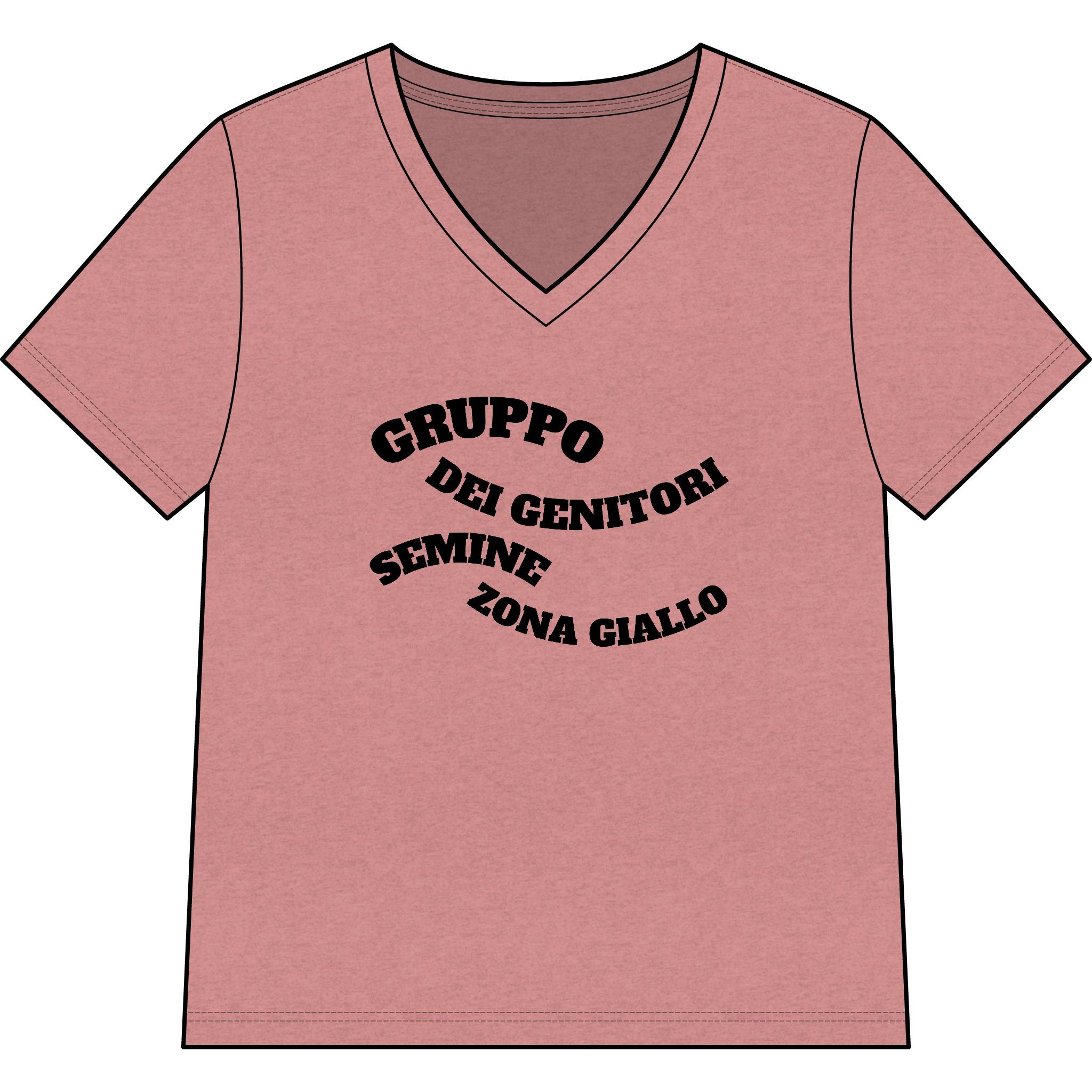 Women’s Relaxed Heather CVC V-Neck Tee