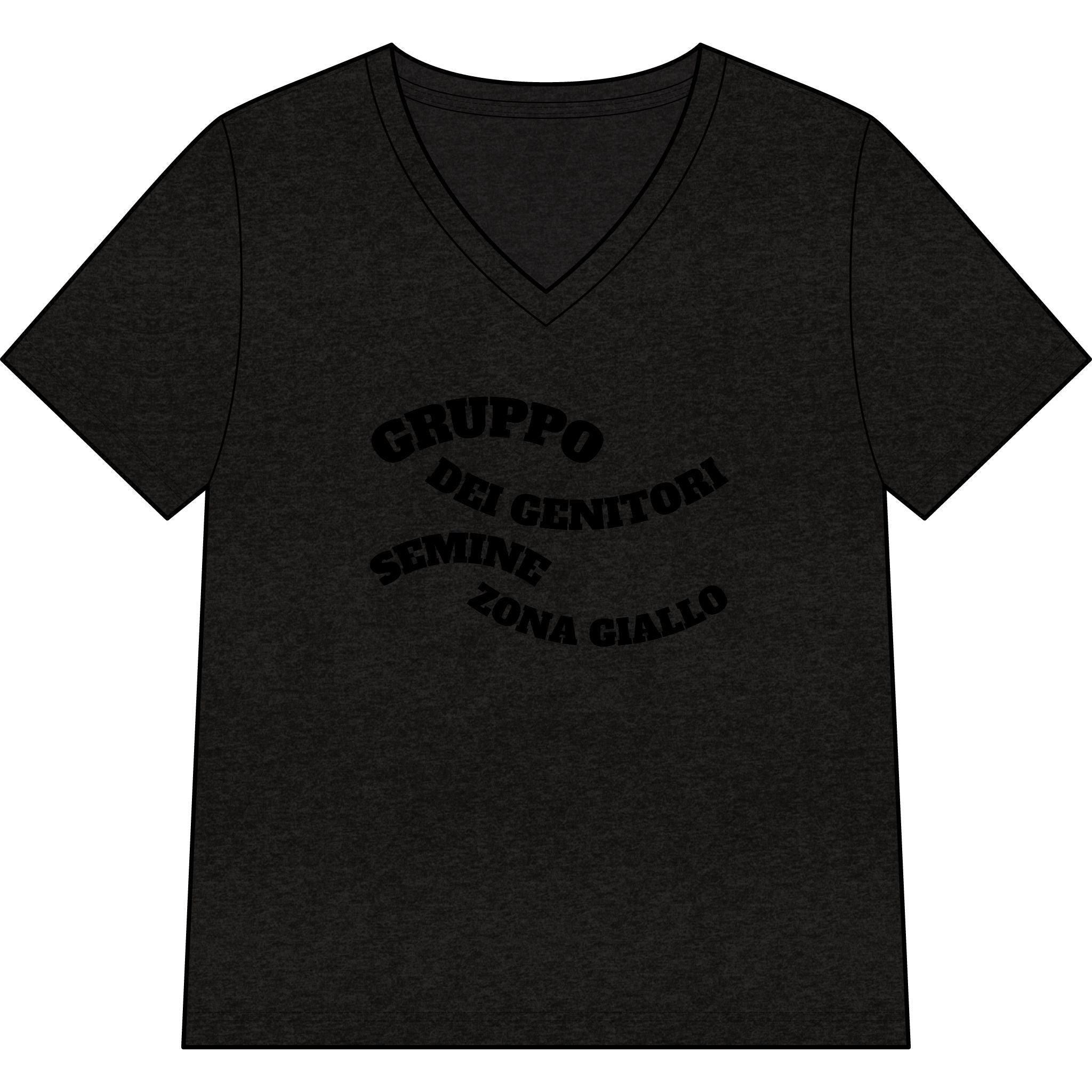 Women’s Relaxed Heather CVC V-Neck Tee