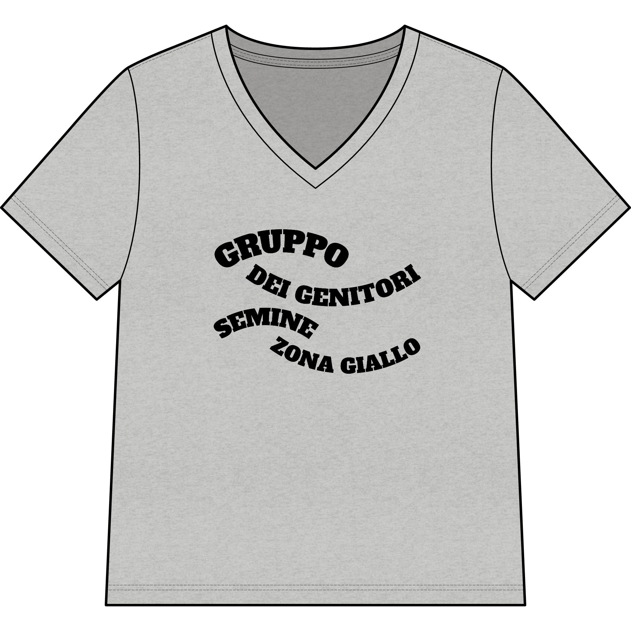 Women’s Relaxed Heather CVC V-Neck Tee