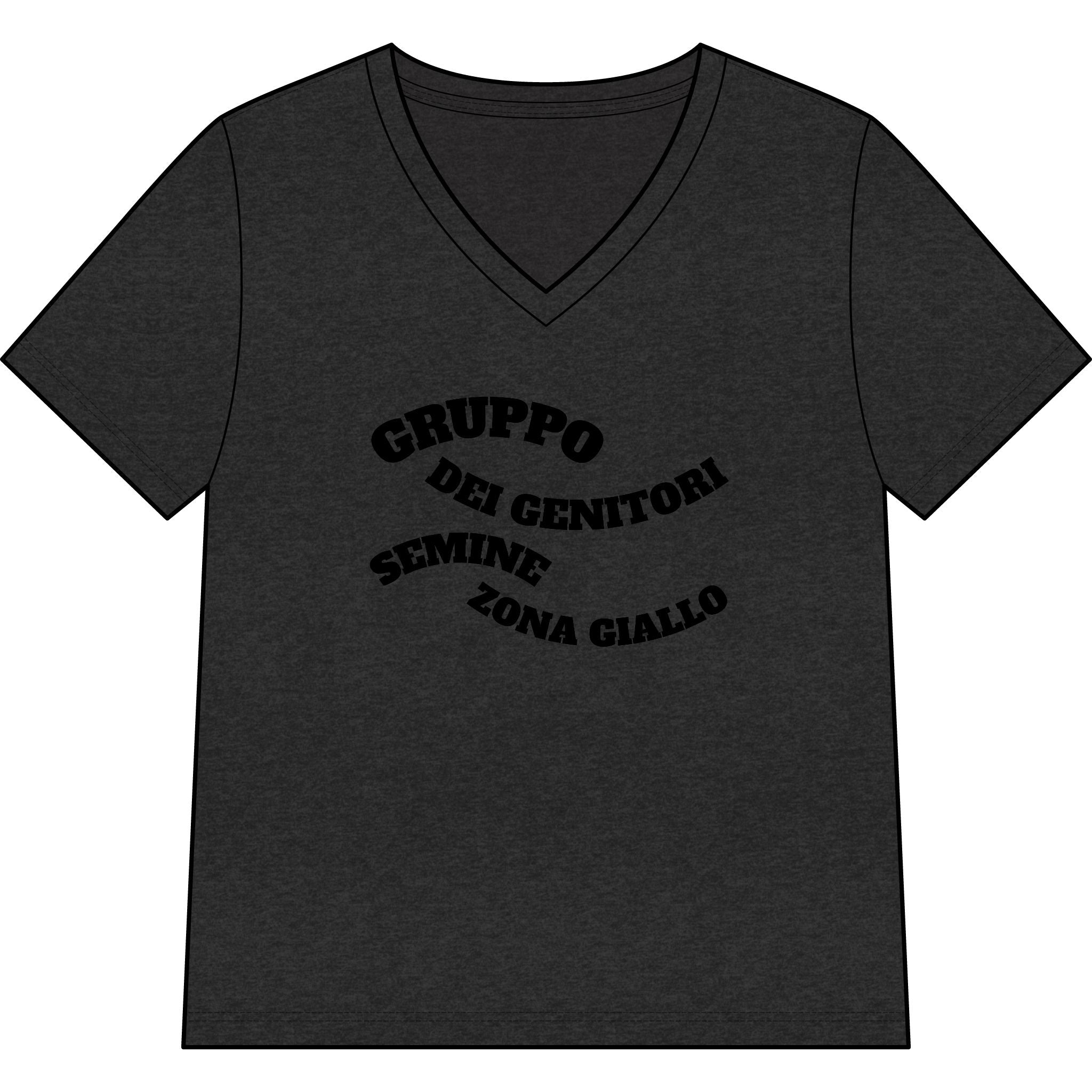 Women’s Relaxed Heather CVC V-Neck Tee