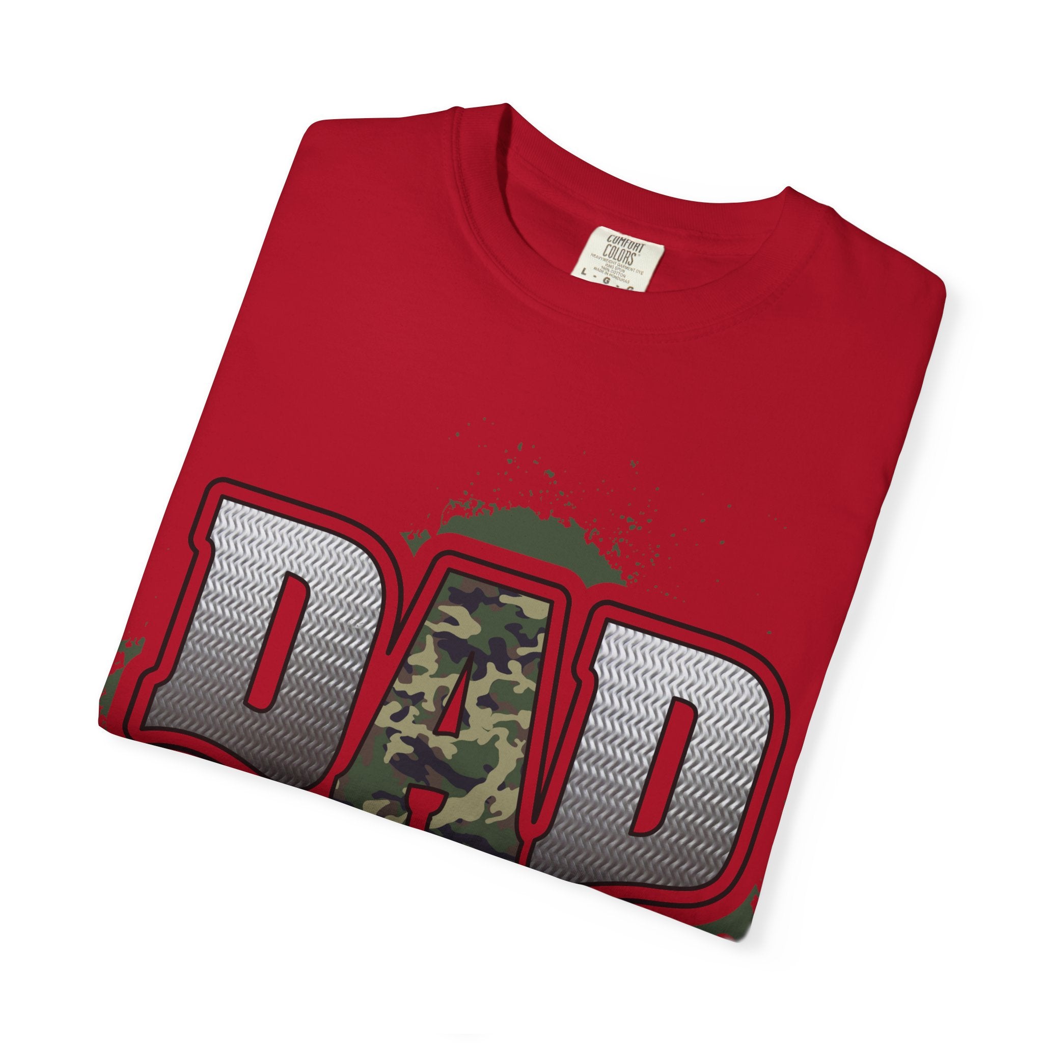 Dad I Love You Camo Graphic T-Shirt
