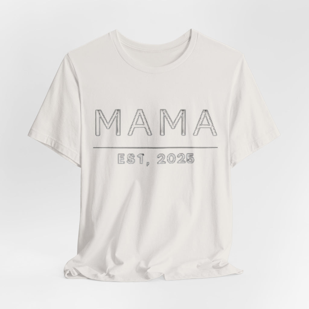 New Mom Cotton Graphic Tee