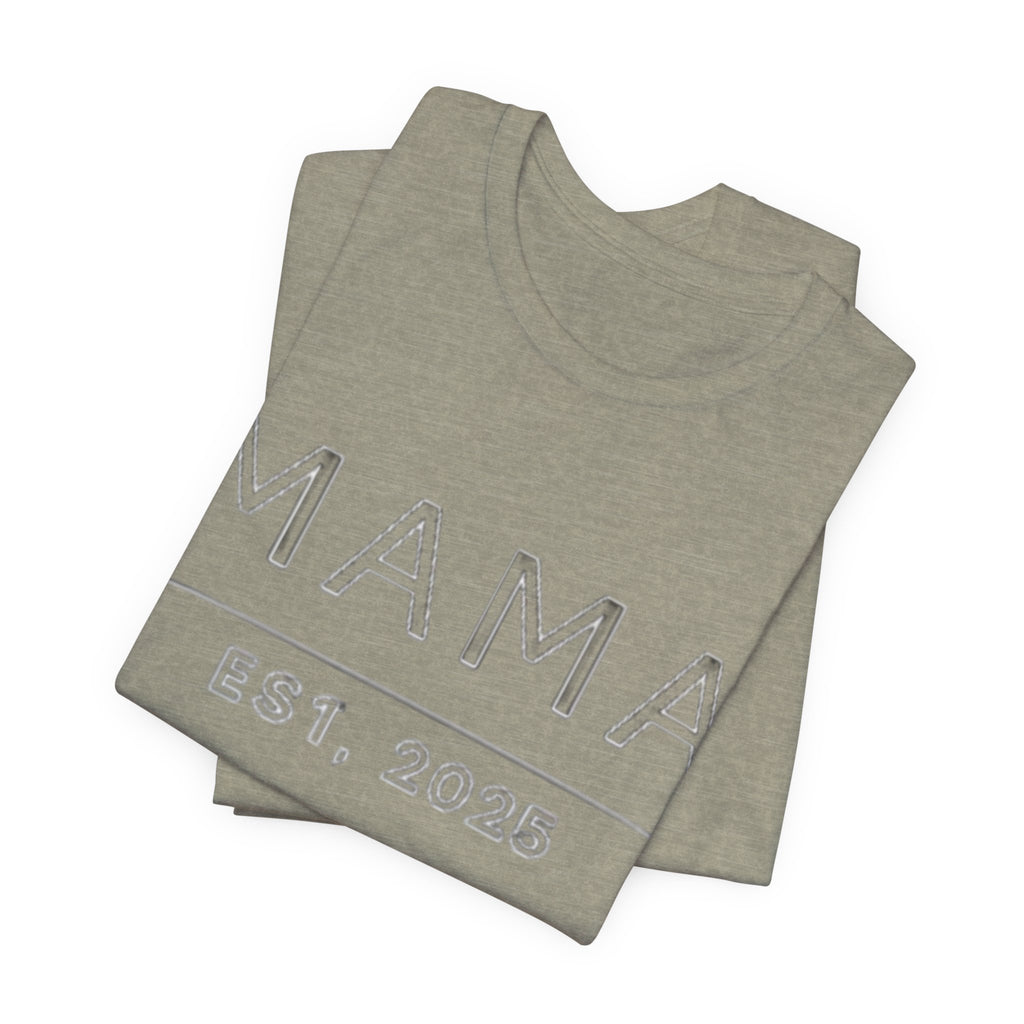 New Mom Cotton Graphic Tee