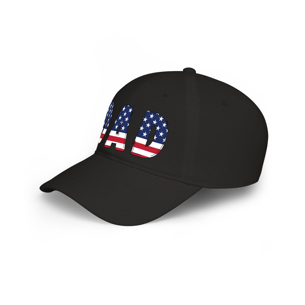 Dad Baseball Cap — American Flag Patriotic Dad Hat for Father’s Day & 4th of July