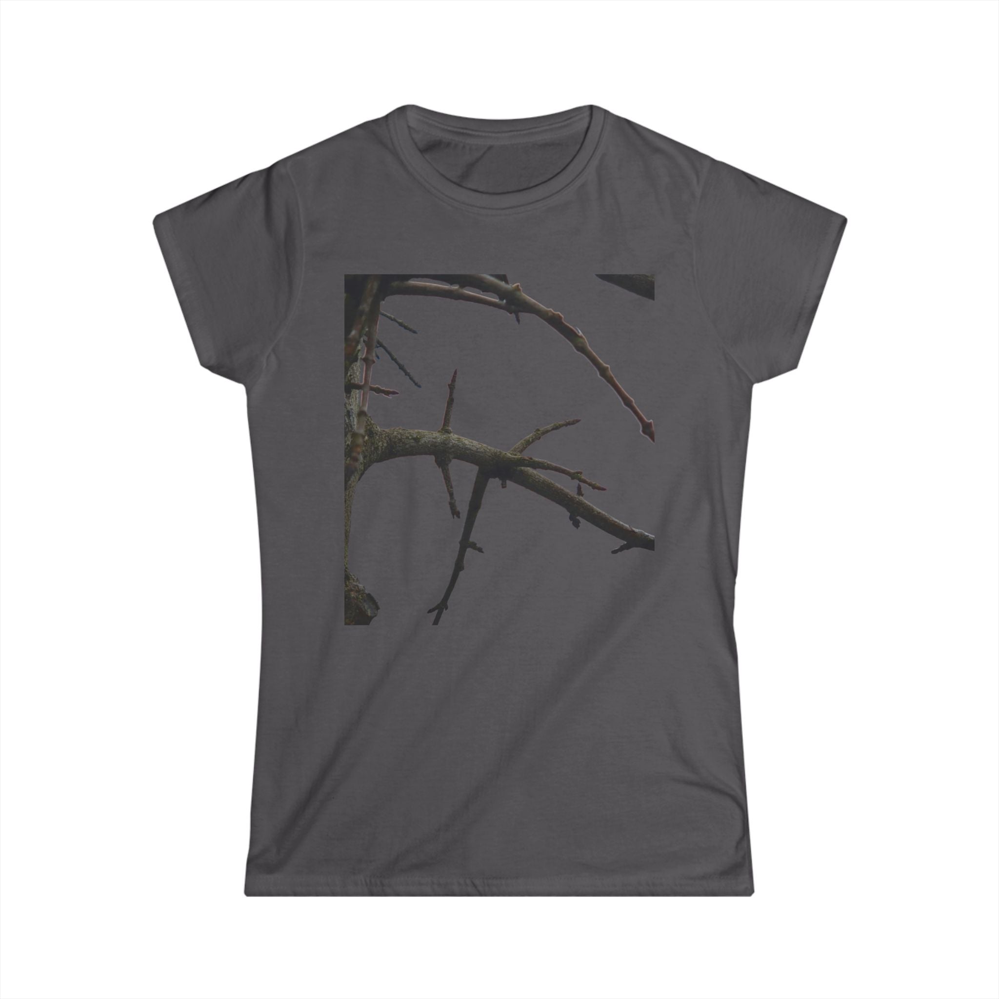 Soft Cotton Thorn Branch Tee