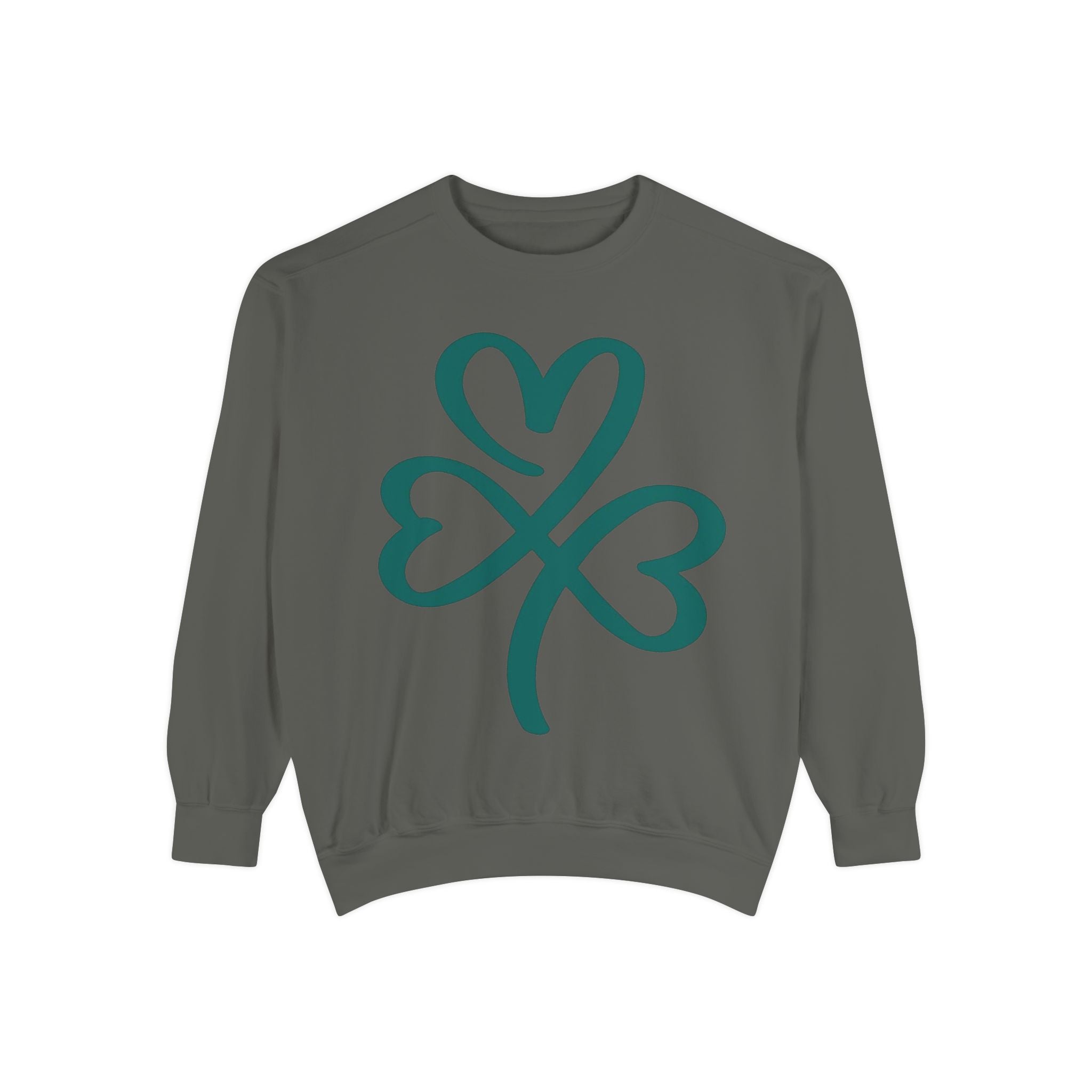 Heart Clover Cotton Sweatshirt