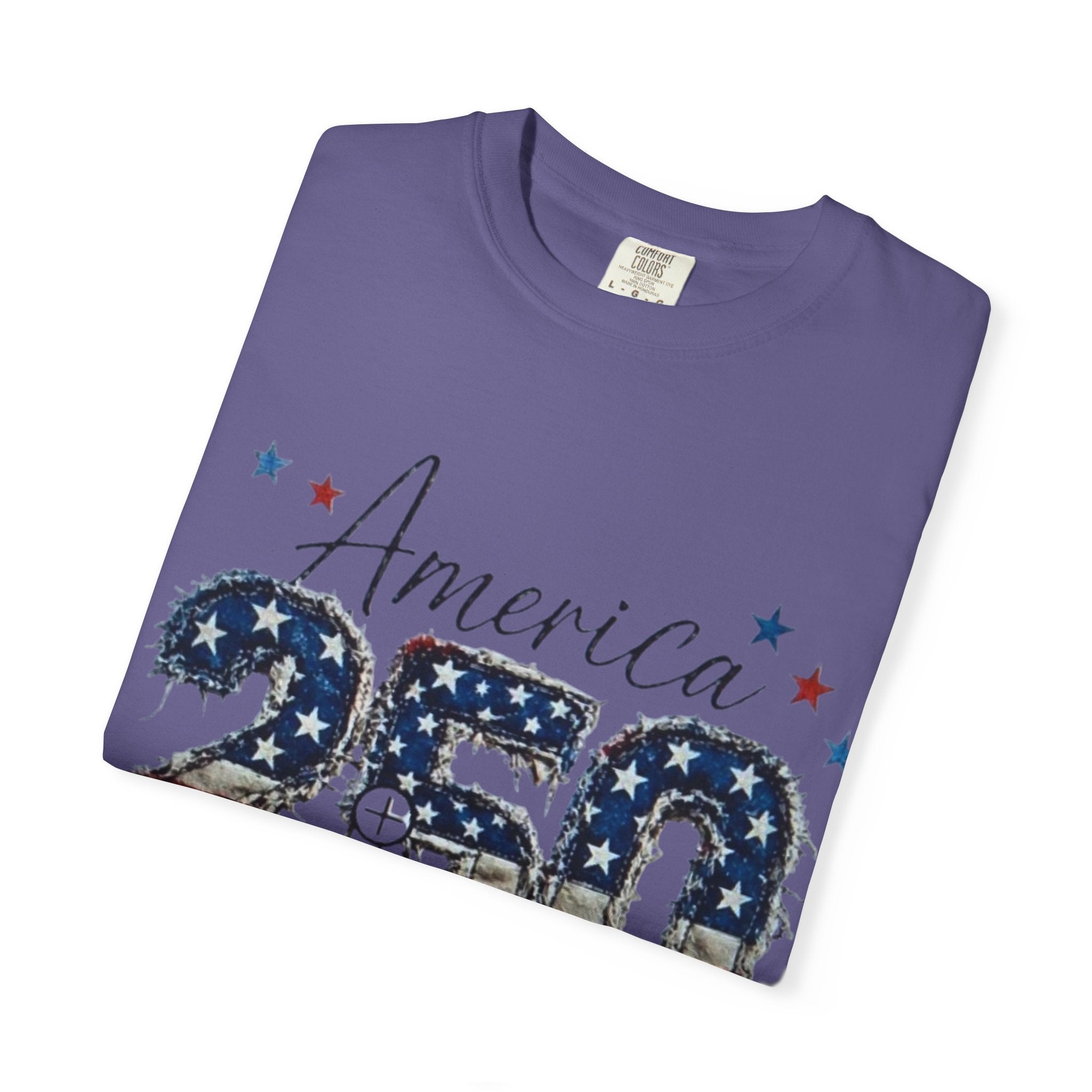America 250 T-Shirt — 1776–2026 Stars & Stripes Patriotic Tee