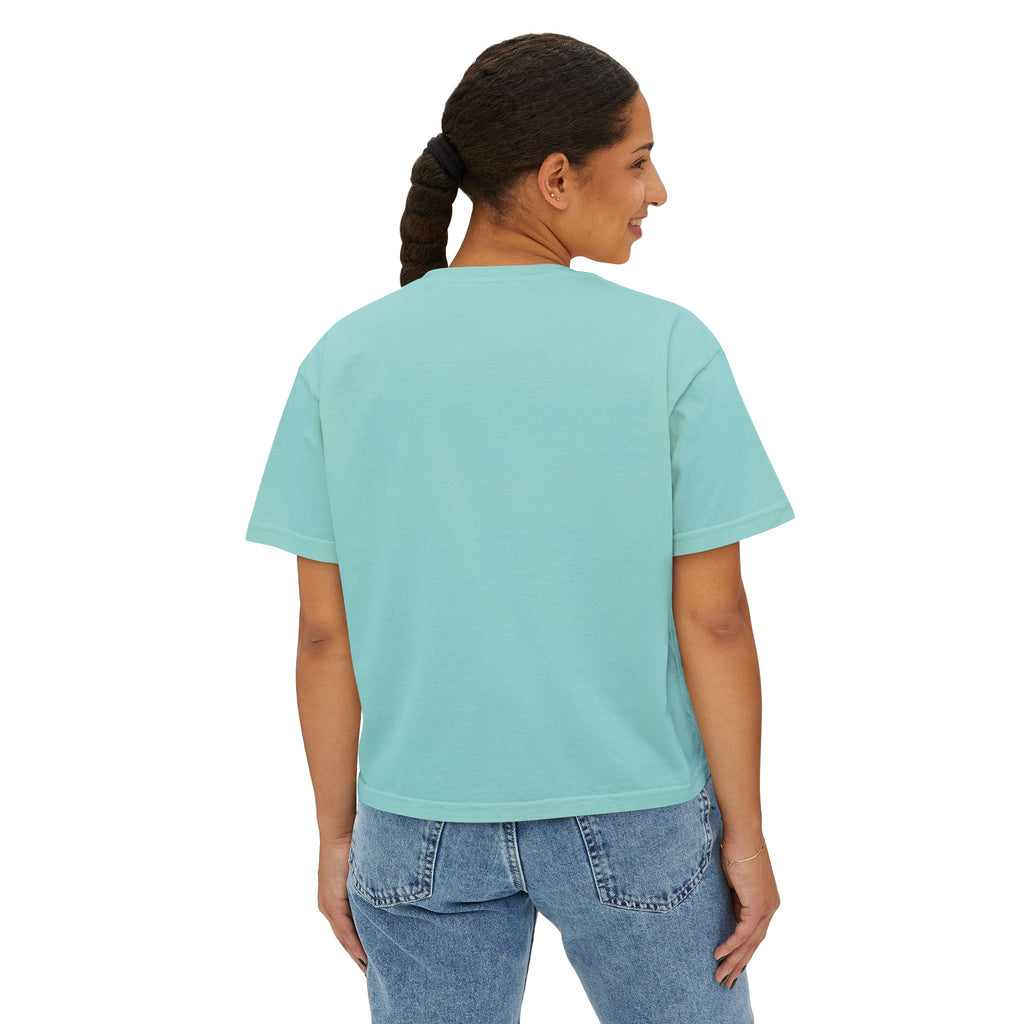 Cat Mom Boxy Cotton Tee