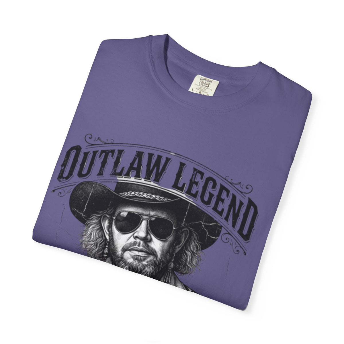 Outlaw Legend Tribute T-Shirt — David Allan Coe Memorial Graphic Tee