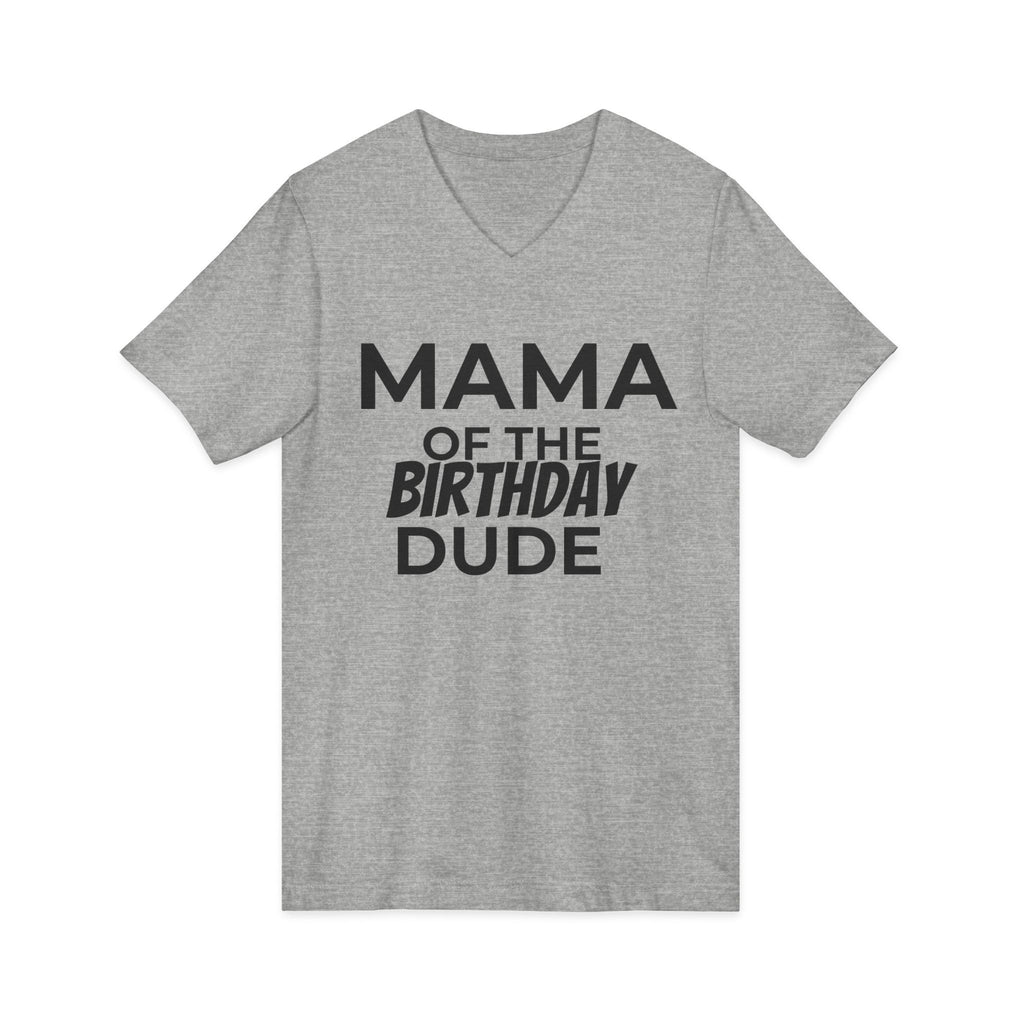 Birthday Mama Cotton V-Neck