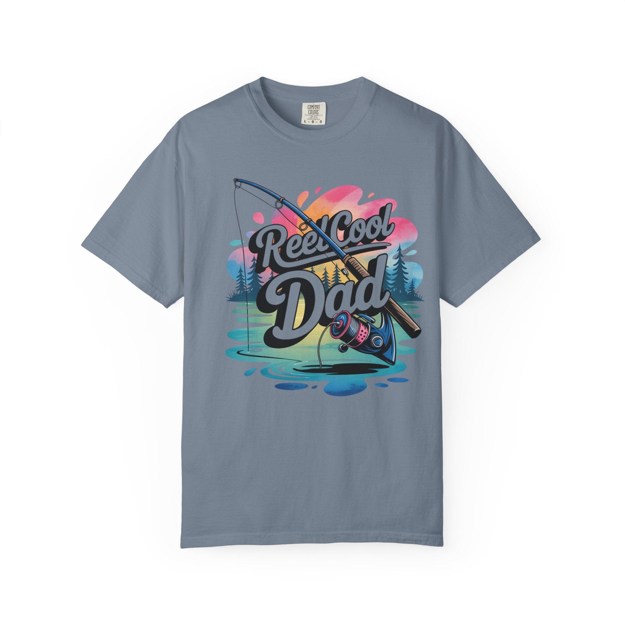 Reel Cool Dad Fishing T-Shirt — Dad Gift for Fishermen, Father’s Day Tee
