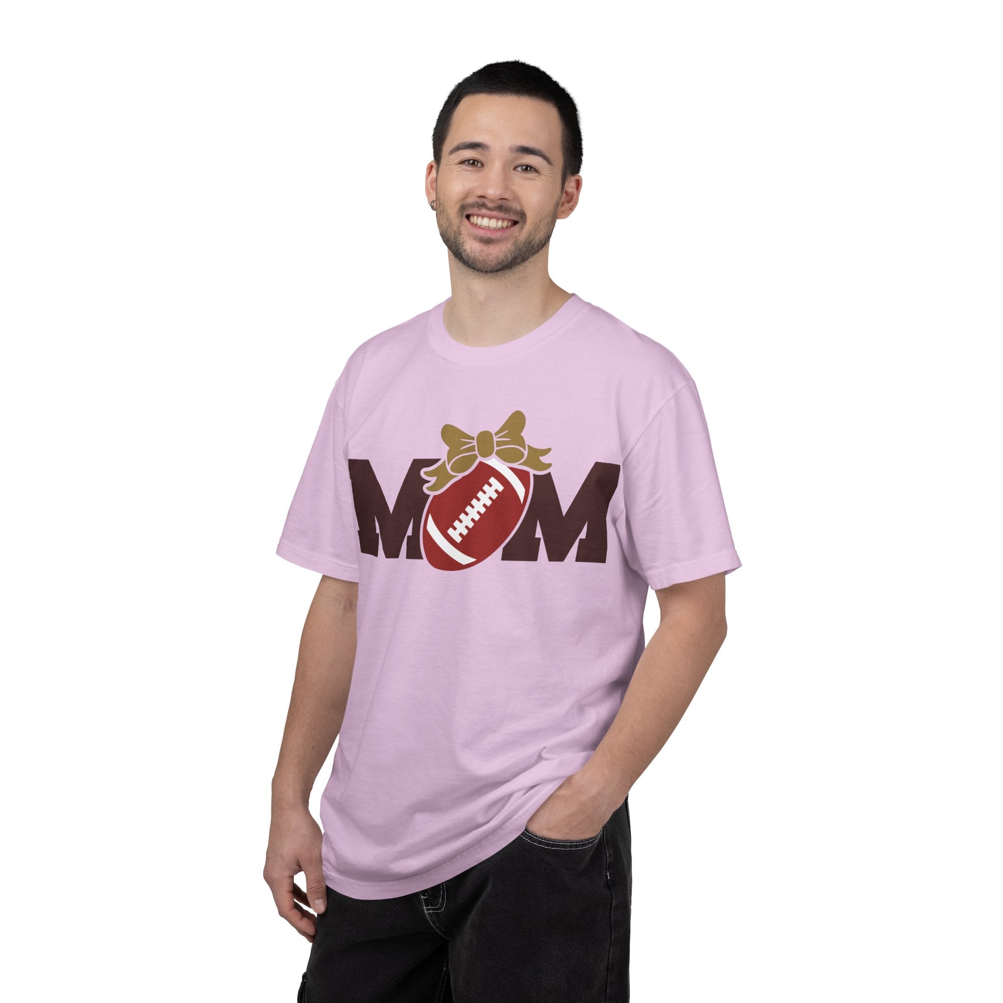 Garment-Dyed Football Mom Tee