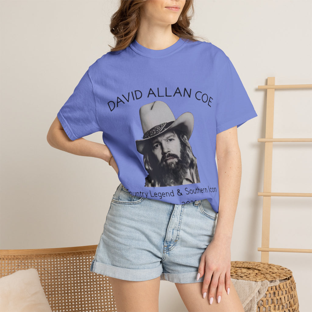 David Allan Coe Tribute T-Shirt – Country Legend Memorial