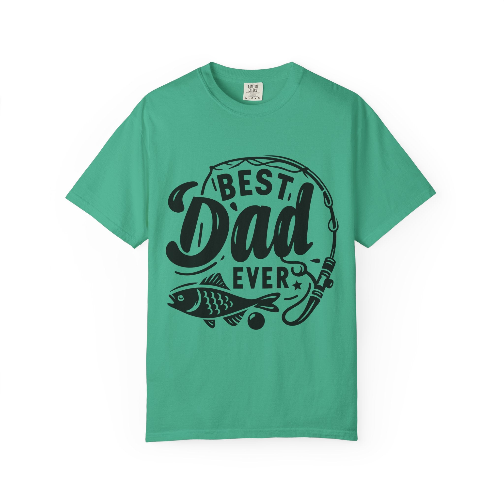 Best Dad Ever Fishing T-Shirt — Father’s Day Gift Tee