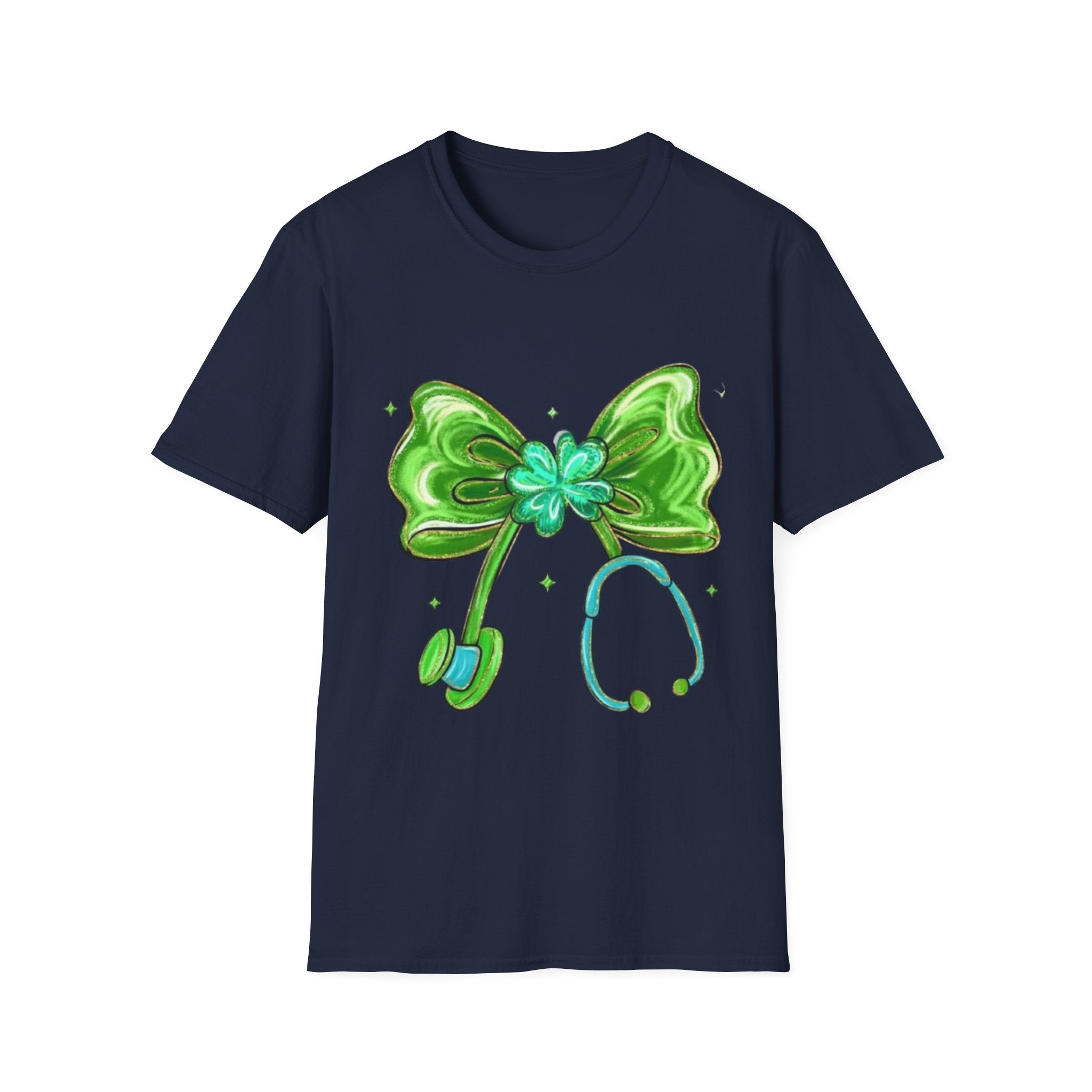 Nurse Shamrock Cotton Tee