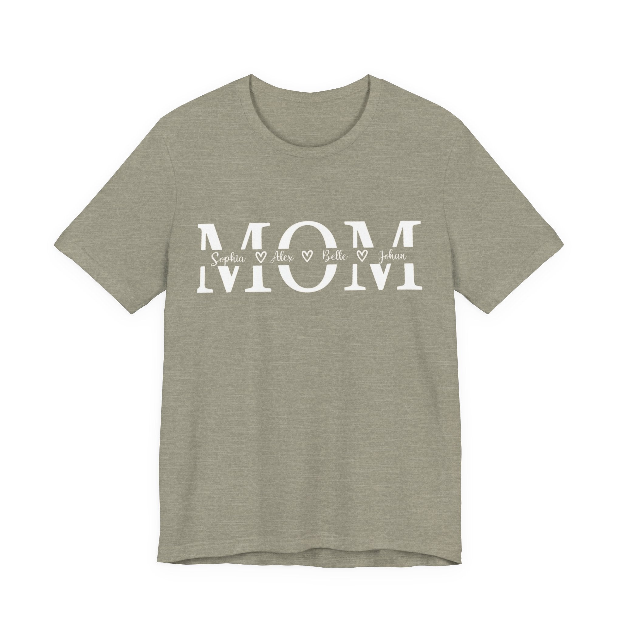 Soft Cotton Mom Heart Tee