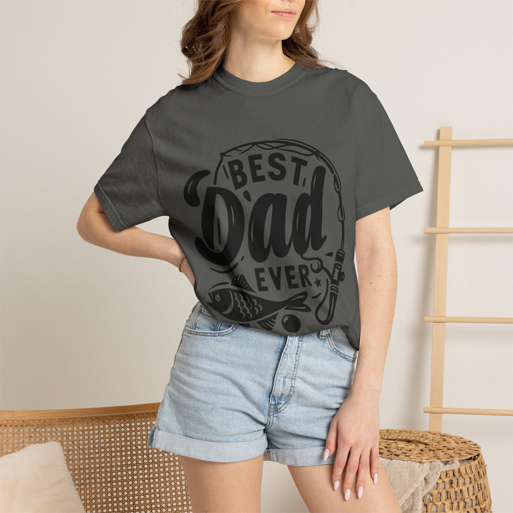 Best Dad Ever Fishing T-Shirt — Father’s Day Gift Tee