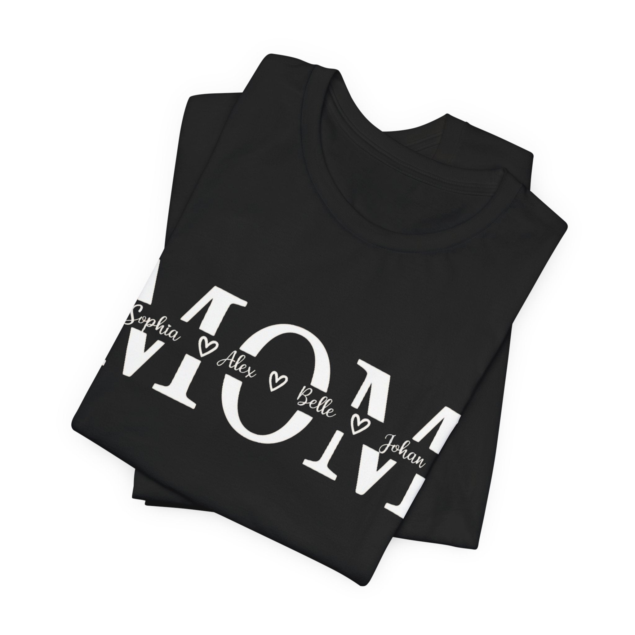 Soft Cotton Mom Heart Tee
