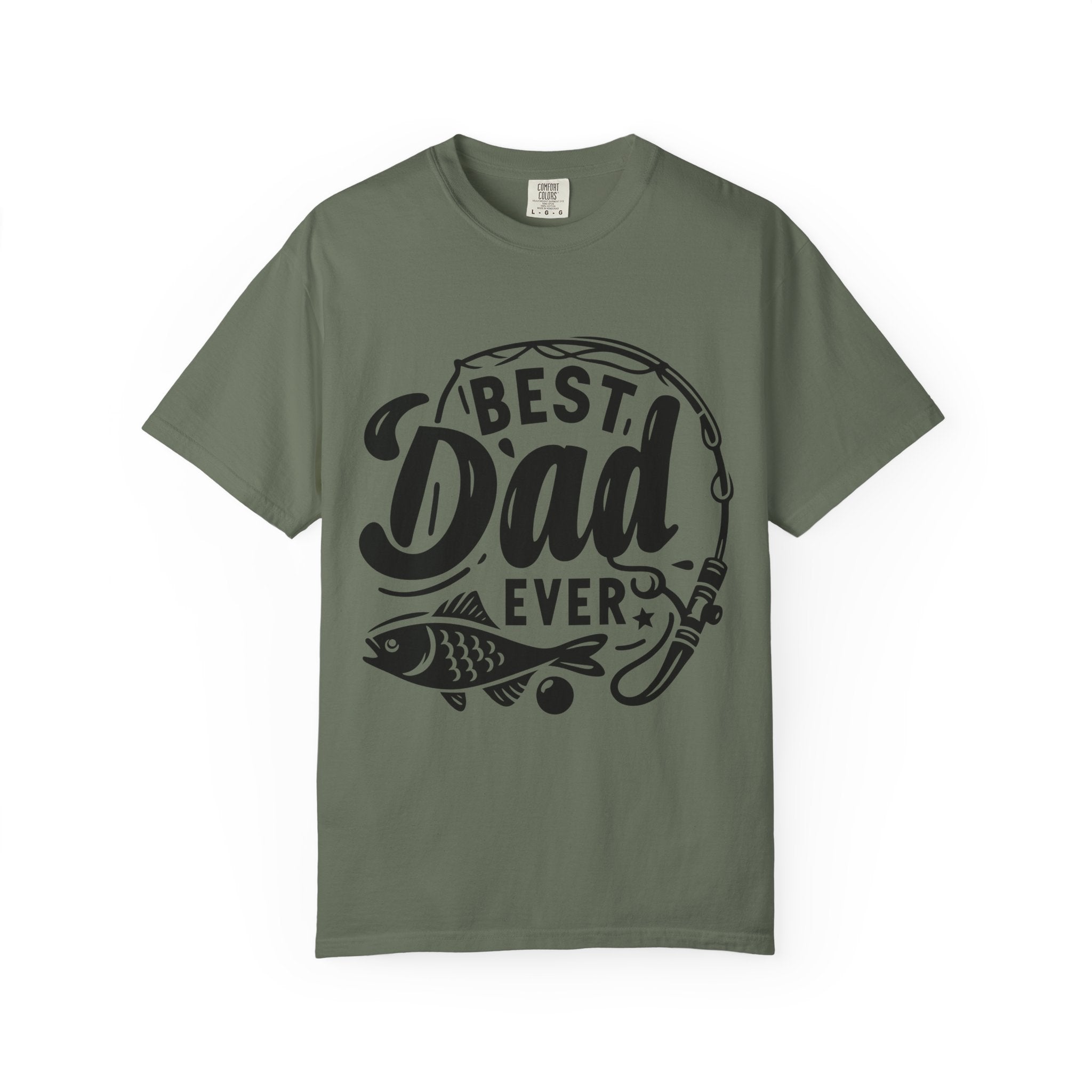 Best Dad Ever Fishing T-Shirt — Father’s Day Gift Tee