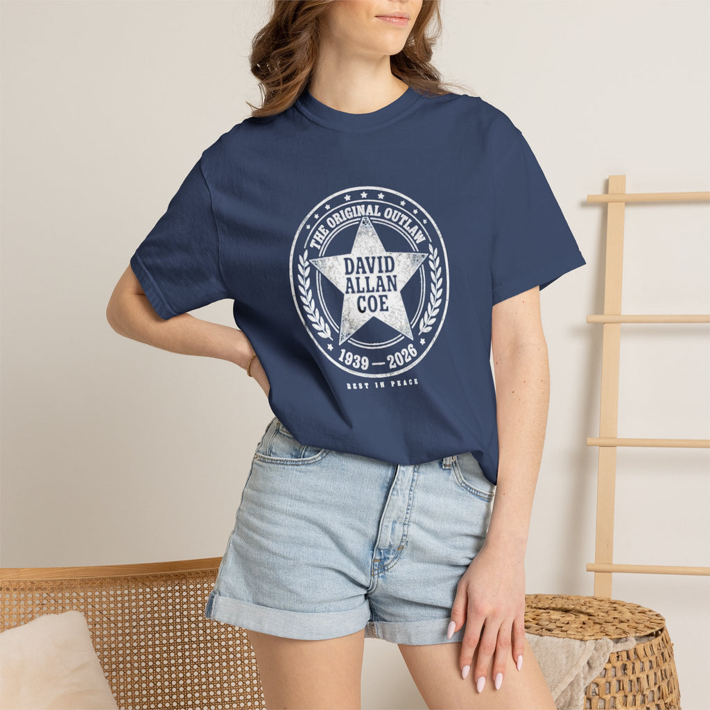 Distressed Star Seal T-Shirt — Vintage Americana Graphic Tee