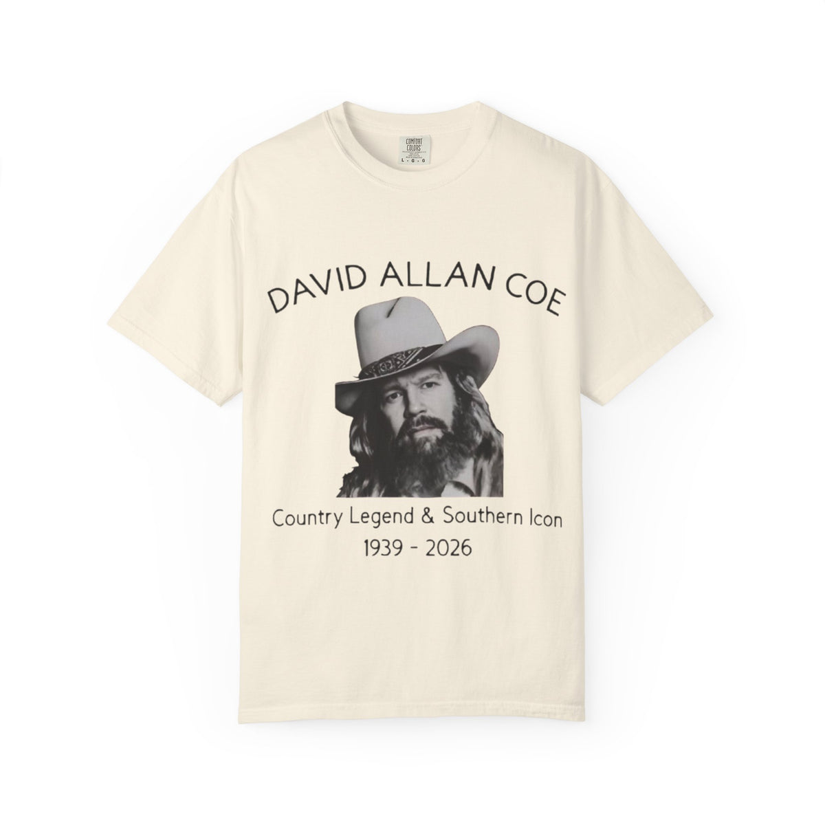 David Allan Coe Tribute T-Shirt — Country Legend Memorial Tee (1939–2026)
