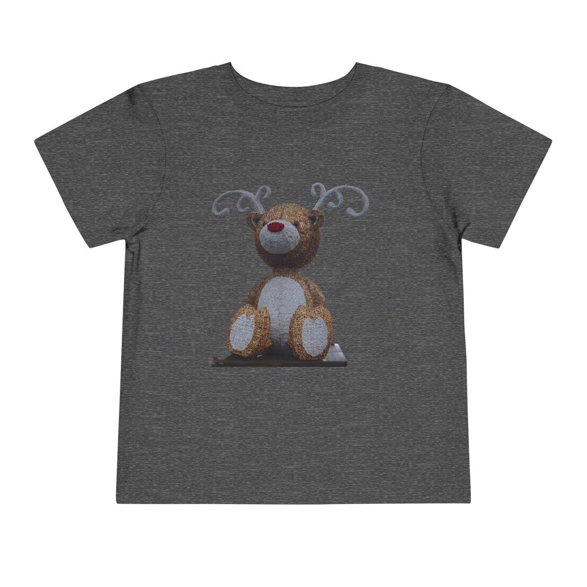 Toddler Tee — Cute Reindeer Stuffed Animal Graphic