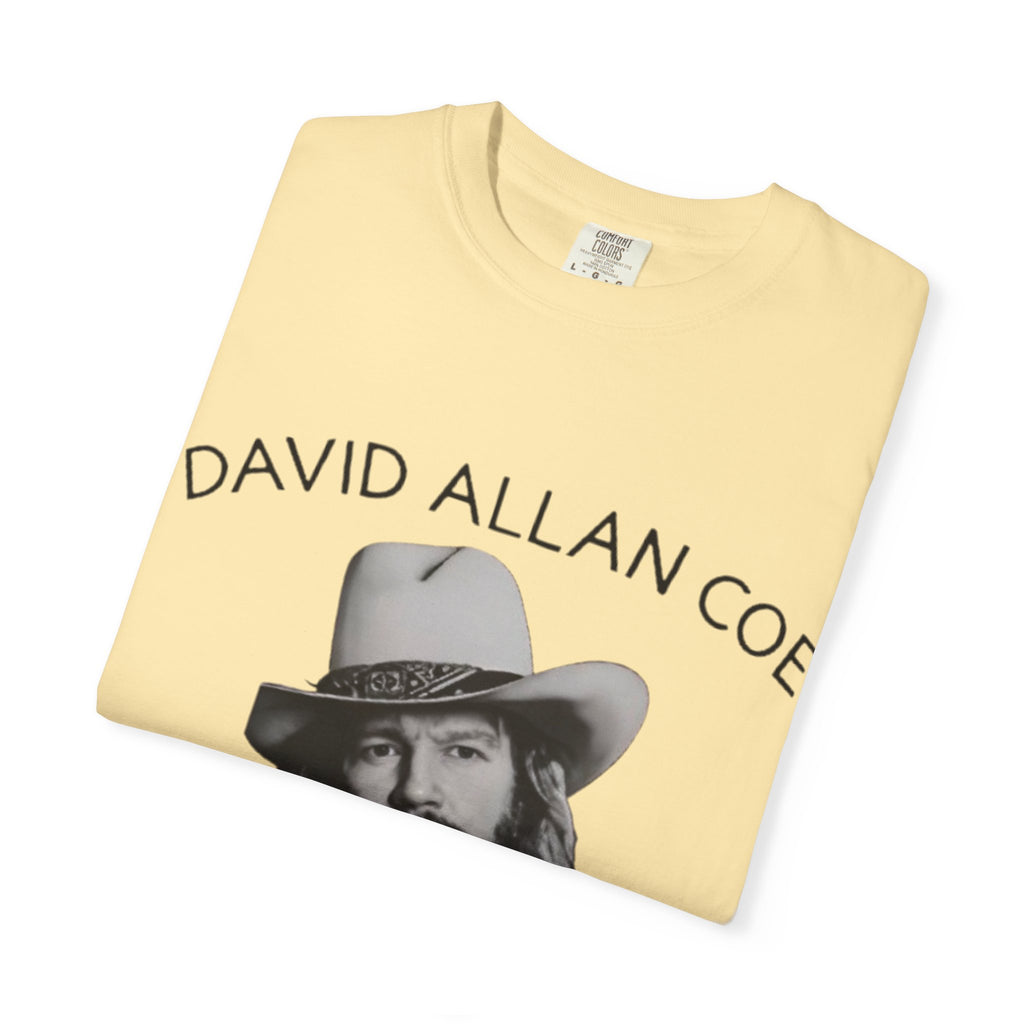 David Allan Coe Tribute T-Shirt – Vintage Cotton Memorial Tee