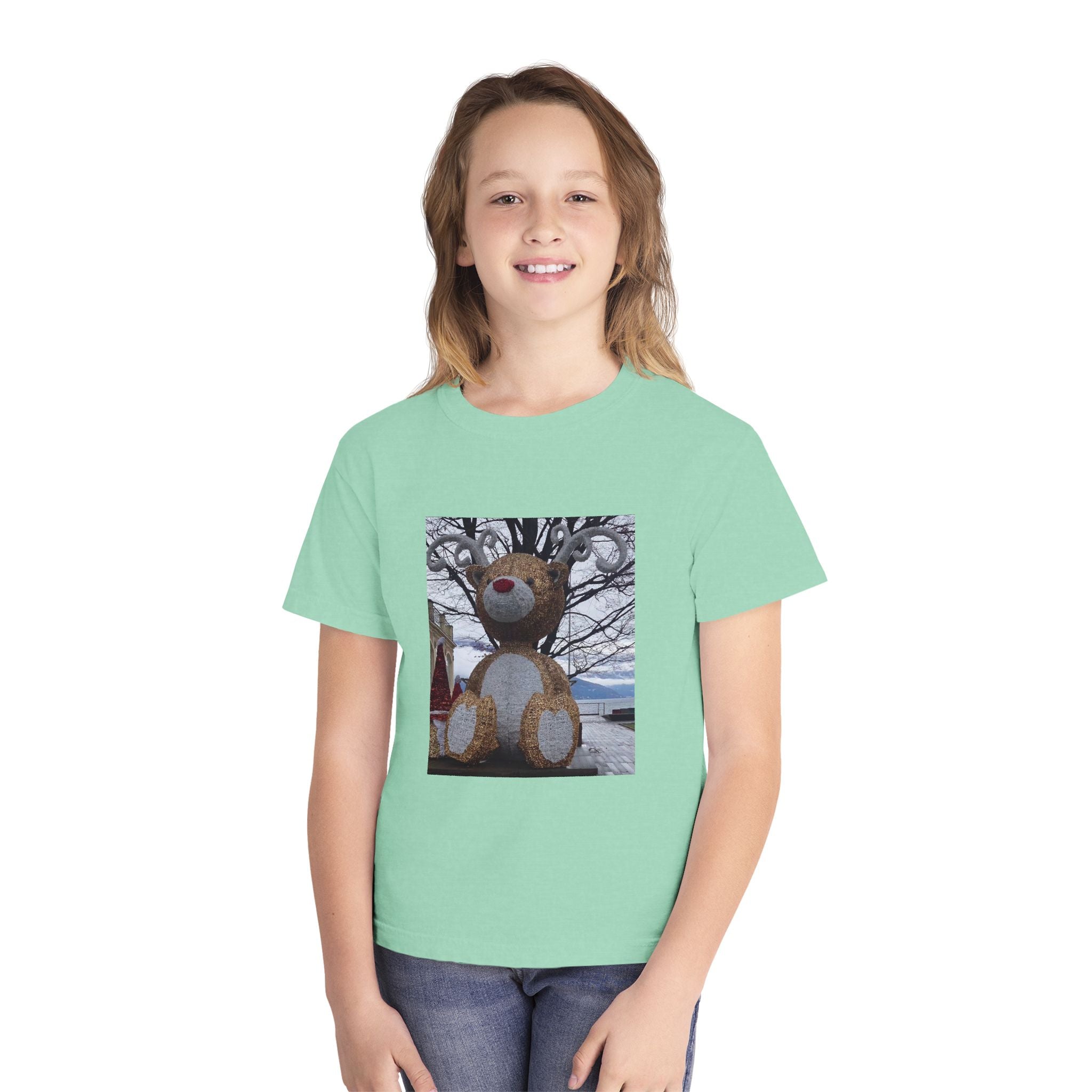 Kids Reindeer Cotton Tee