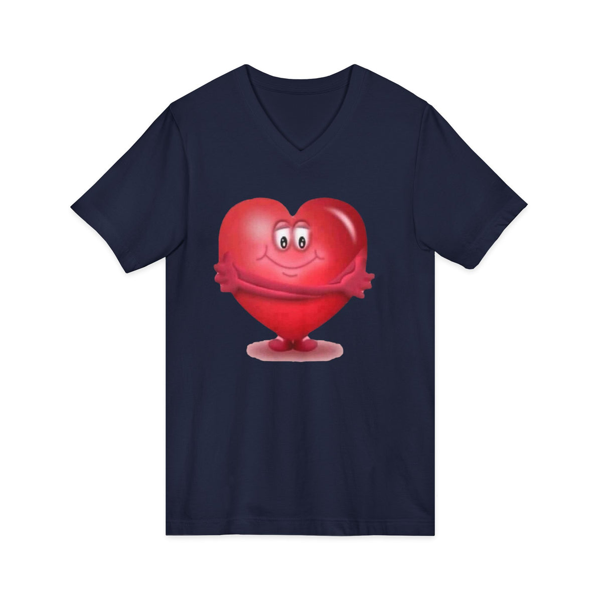 Unisex Jersey Short Sleeve V-Neck Tee