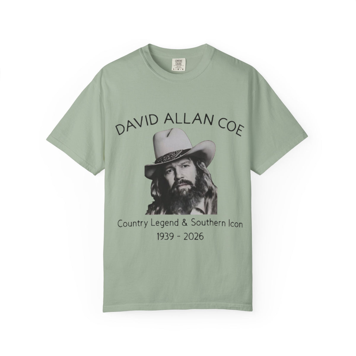 David Allan Coe Tribute T-Shirt — Country Legend Memorial Tee (1939–2026)