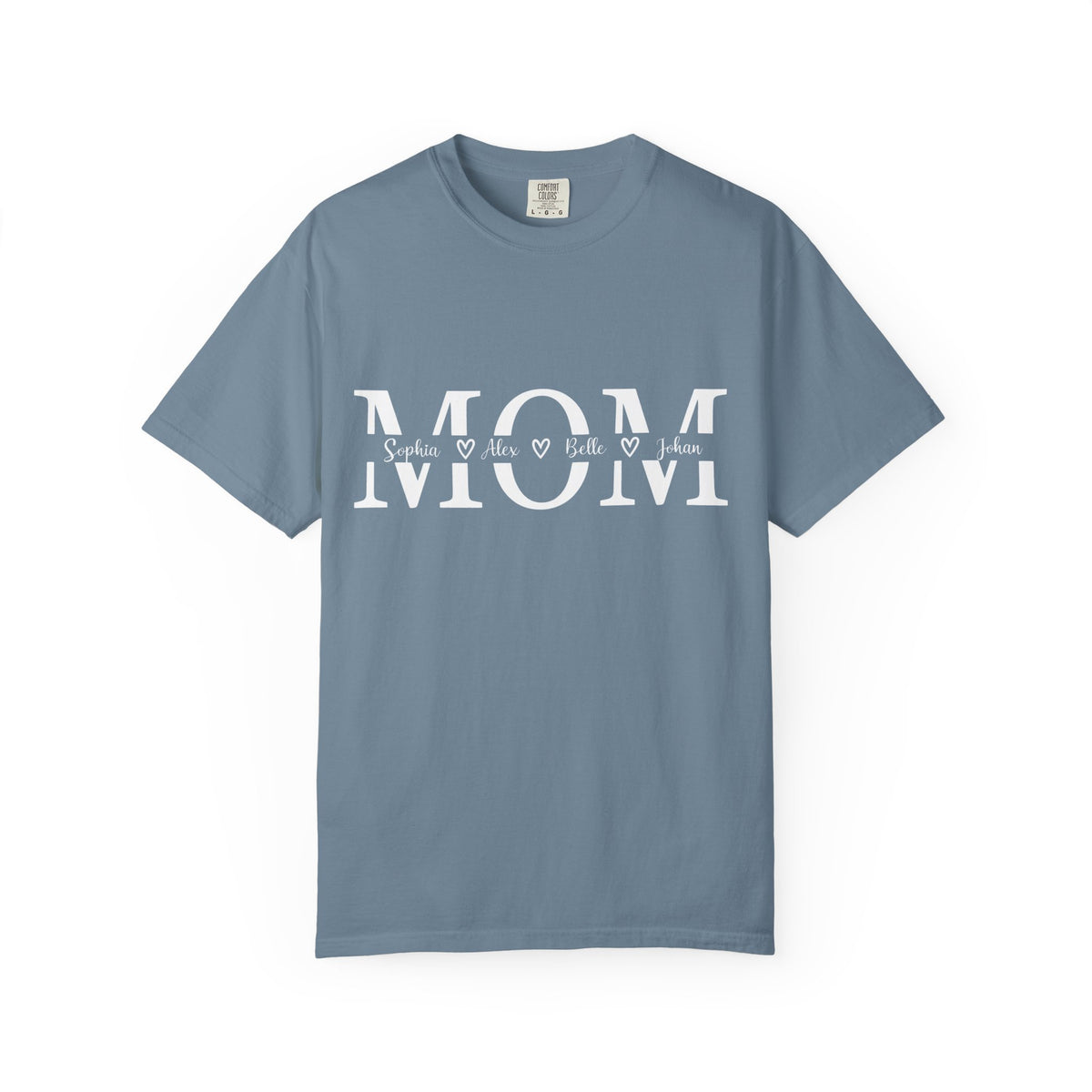 Classic White Garment-Dyed T-Shirt